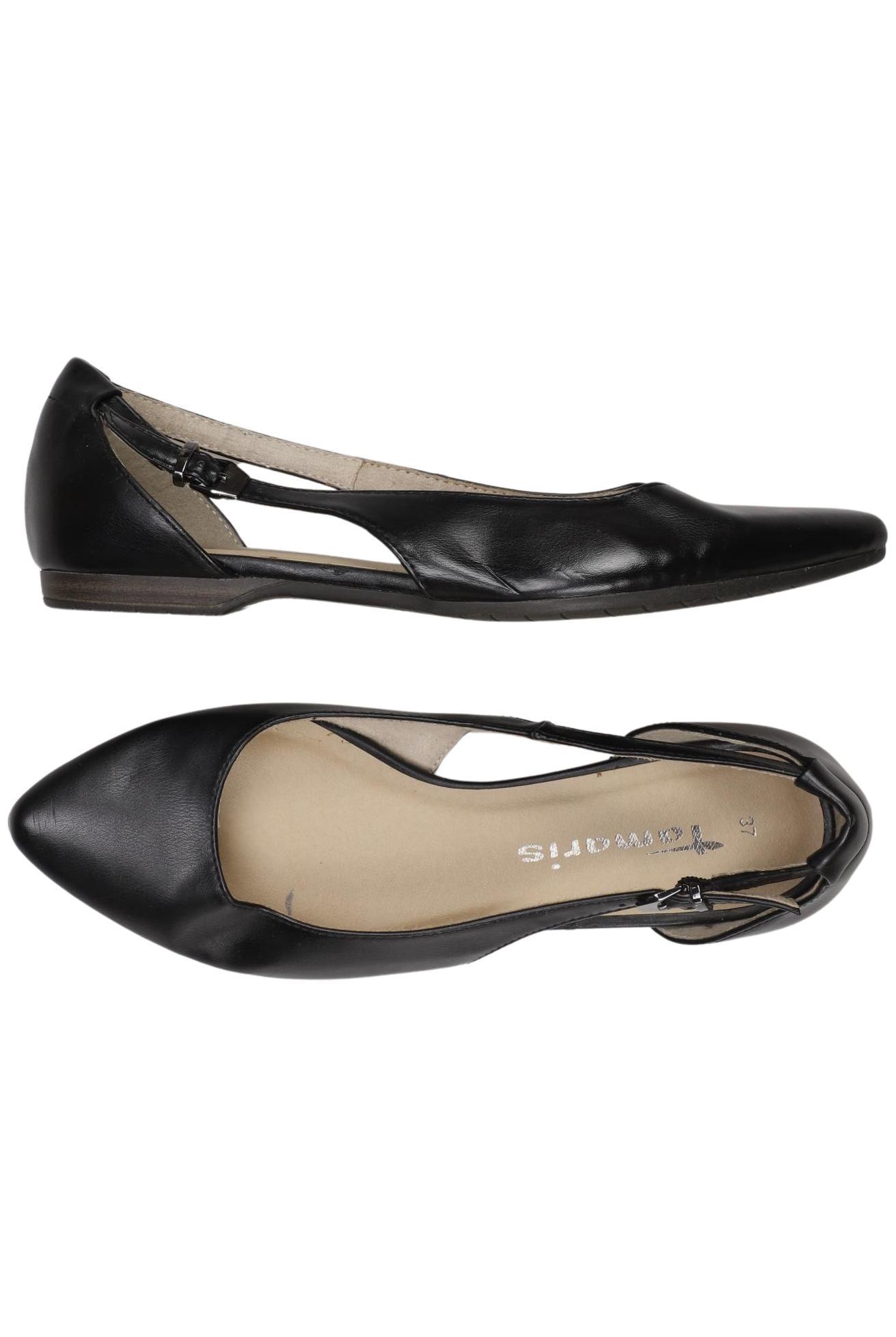 

Tamaris Damen Ballerinas, schwarz, Gr. 37