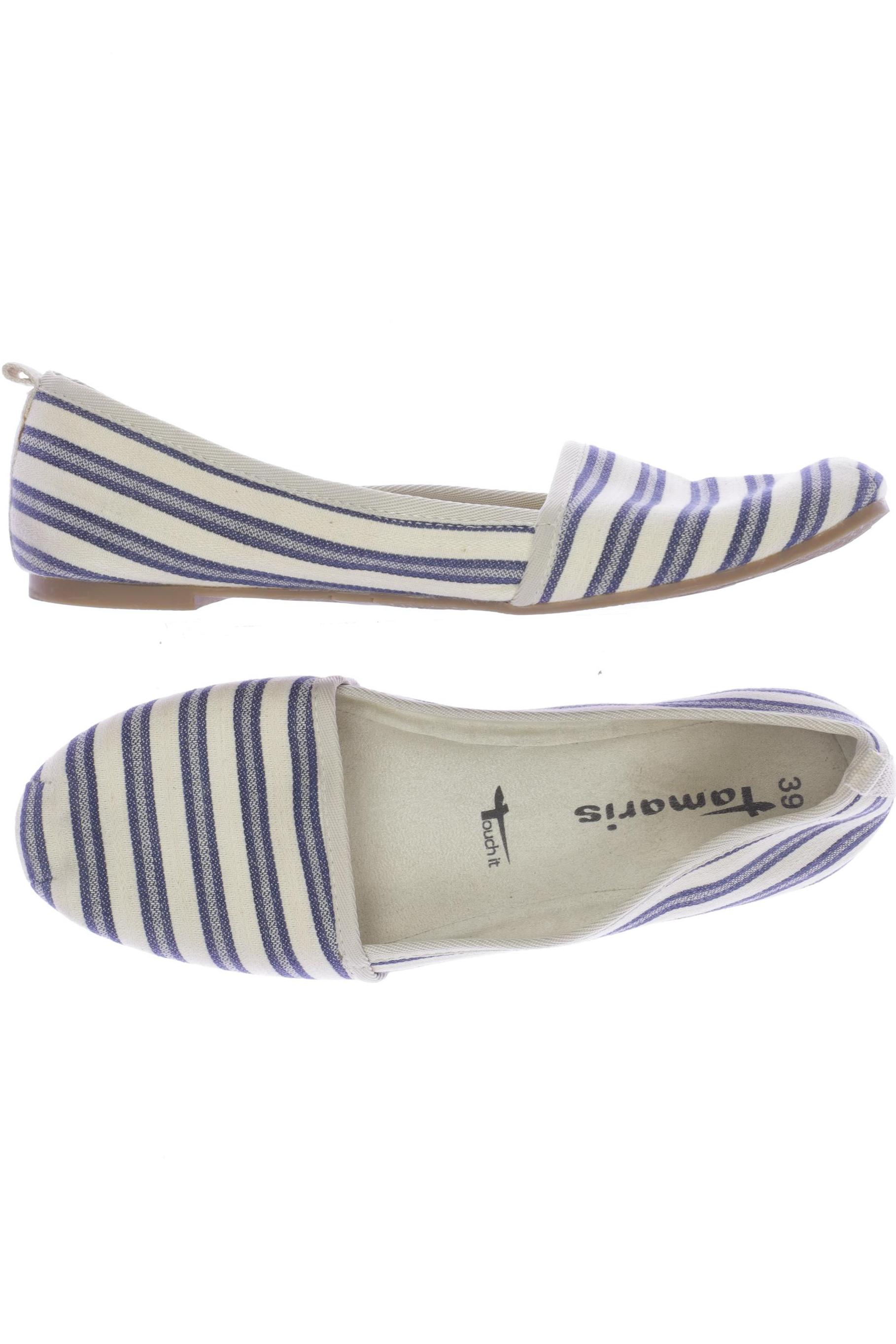 

Tamaris Damen Ballerinas, cremeweiß, Gr. 39