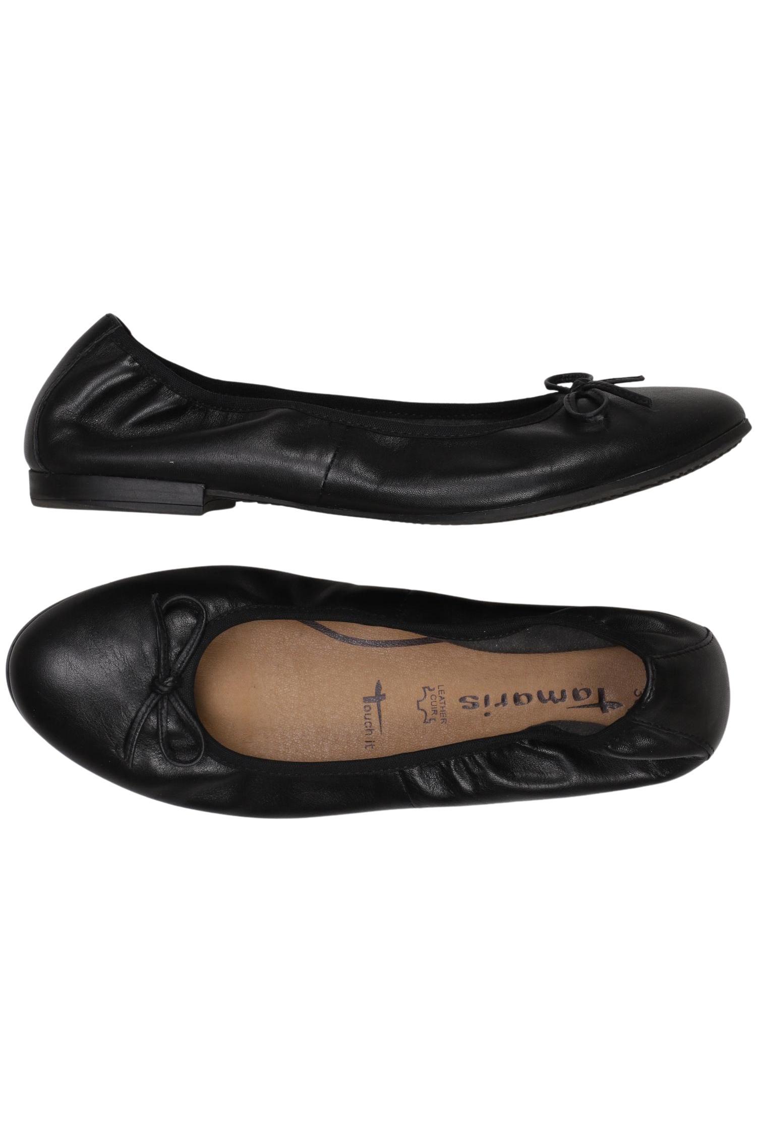 

Tamaris Damen Ballerinas, schwarz, Gr. 39