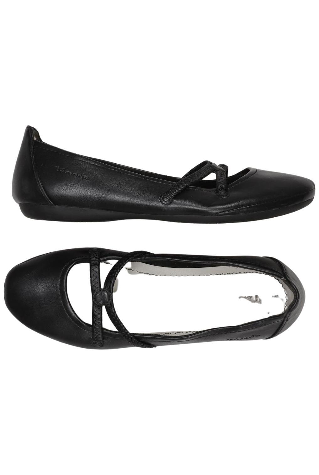 

Tamaris Damen Ballerinas, schwarz, Gr. 38