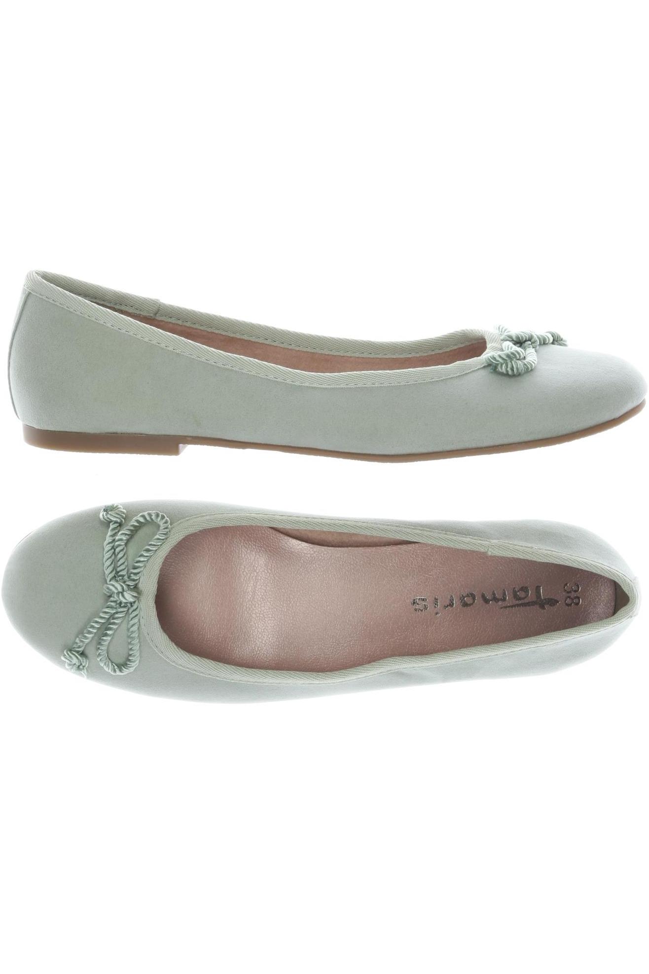 

Tamaris Damen Ballerinas, hellgrün, Gr. 38
