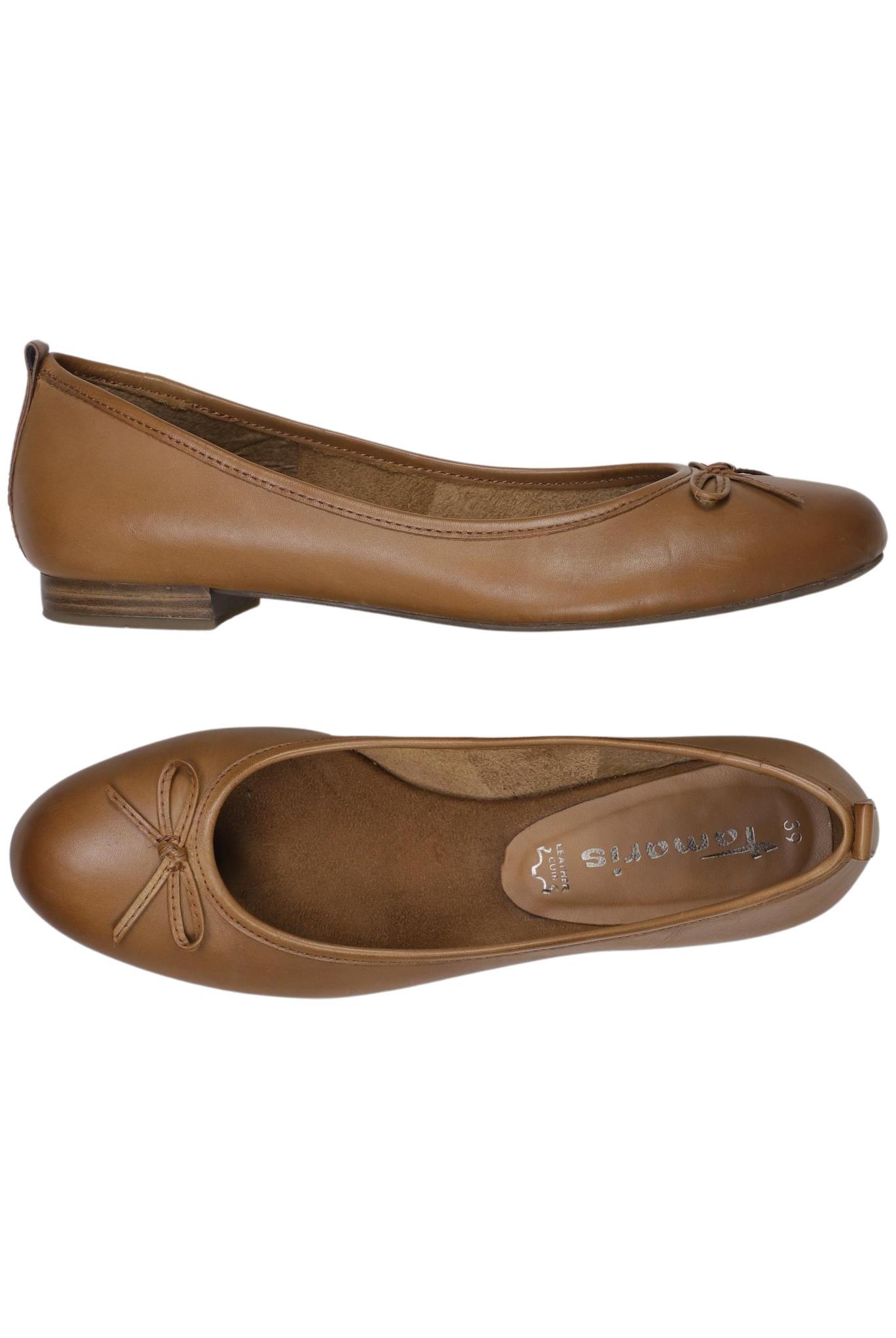 

Tamaris Damen Ballerinas, braun, Gr. 39