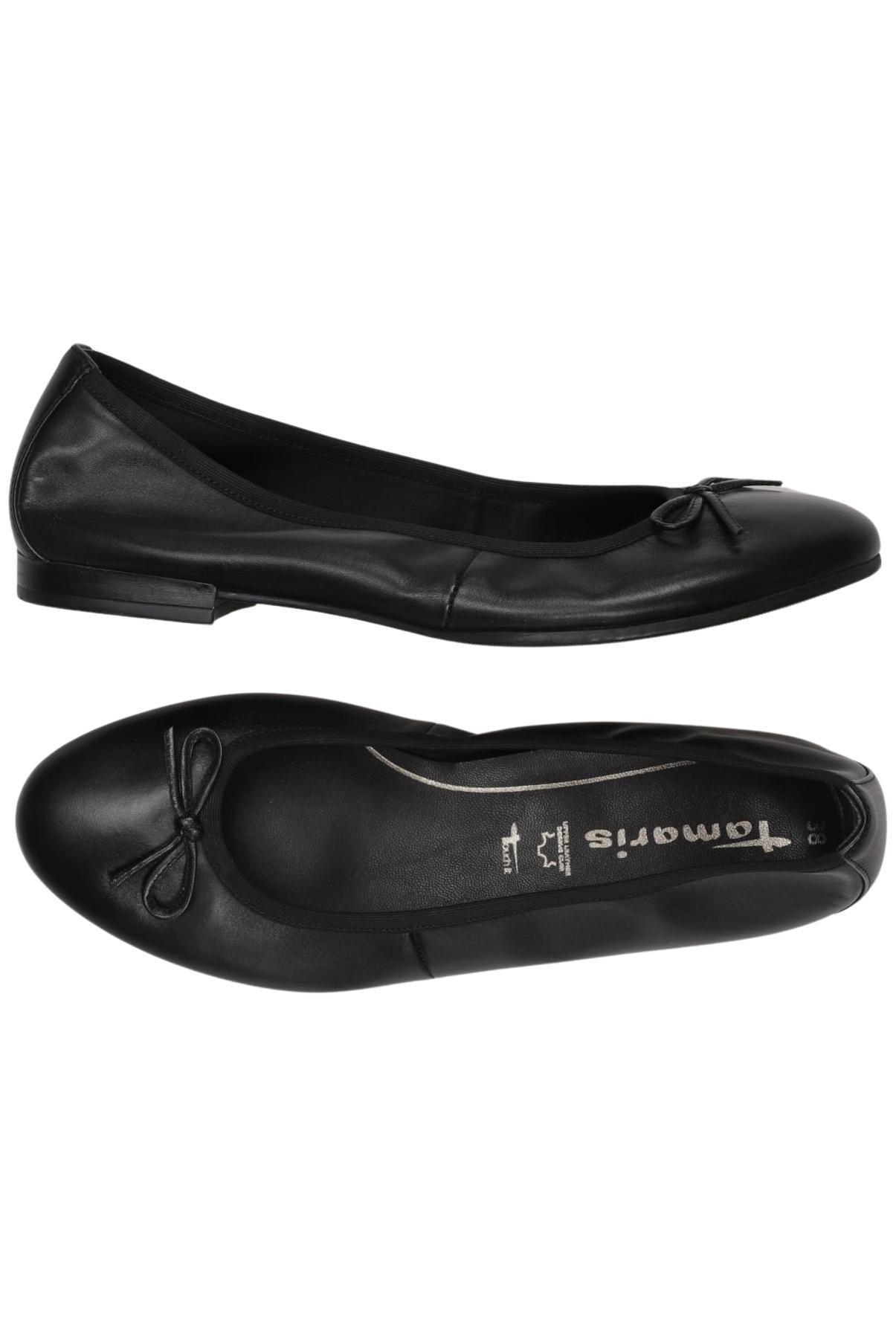 

Tamaris Damen Ballerinas, schwarz, Gr. 38