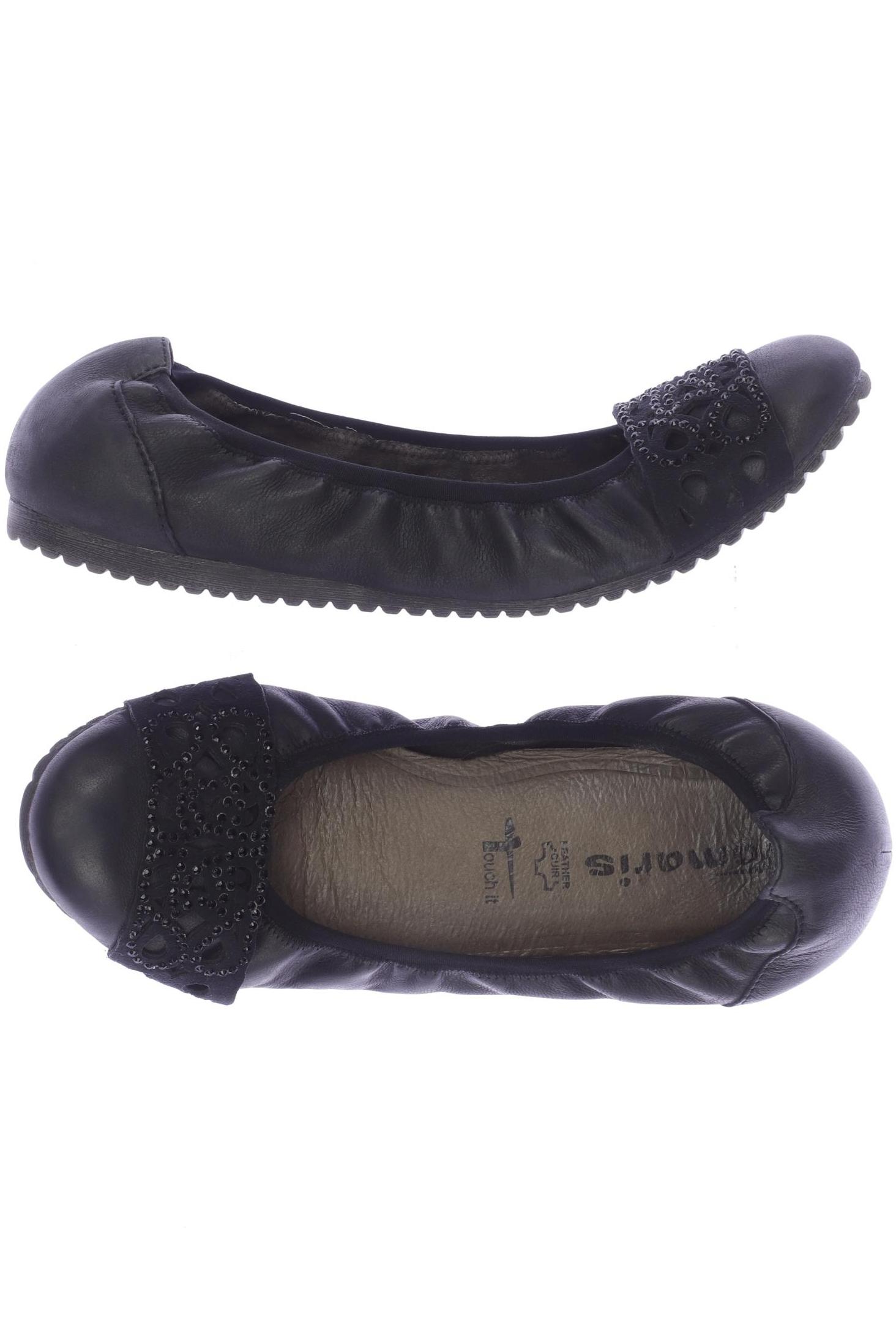 

Tamaris Damen Ballerinas, schwarz, Gr. 39