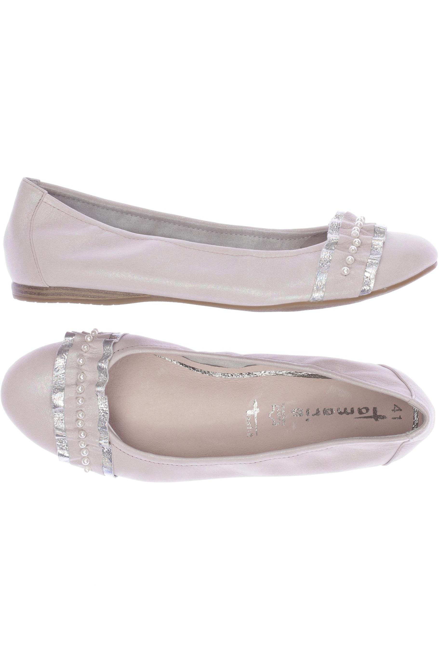 

Tamaris Damen Ballerinas, beige, Gr. 41