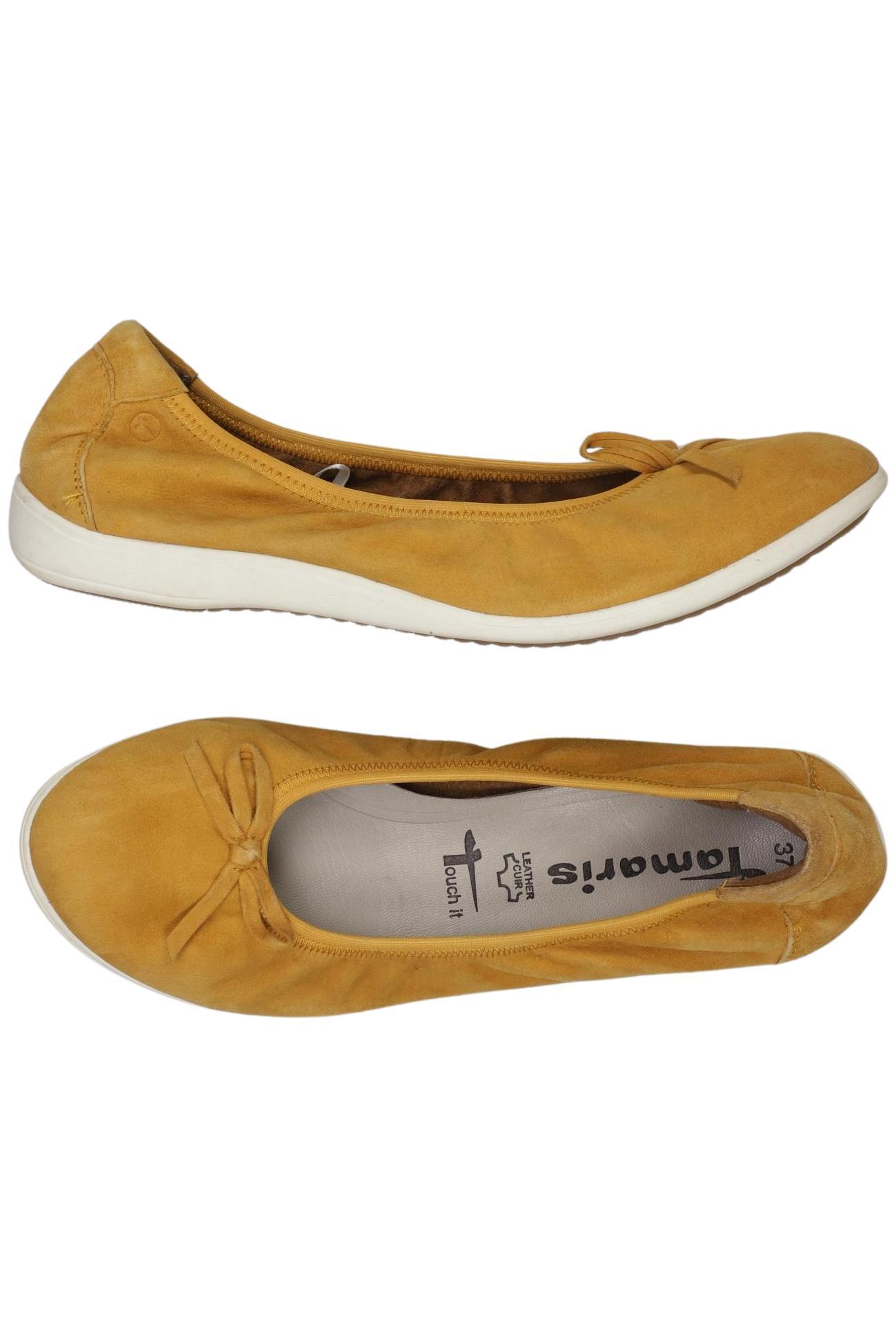 

Tamaris Damen Ballerinas, gelb, Gr. 37