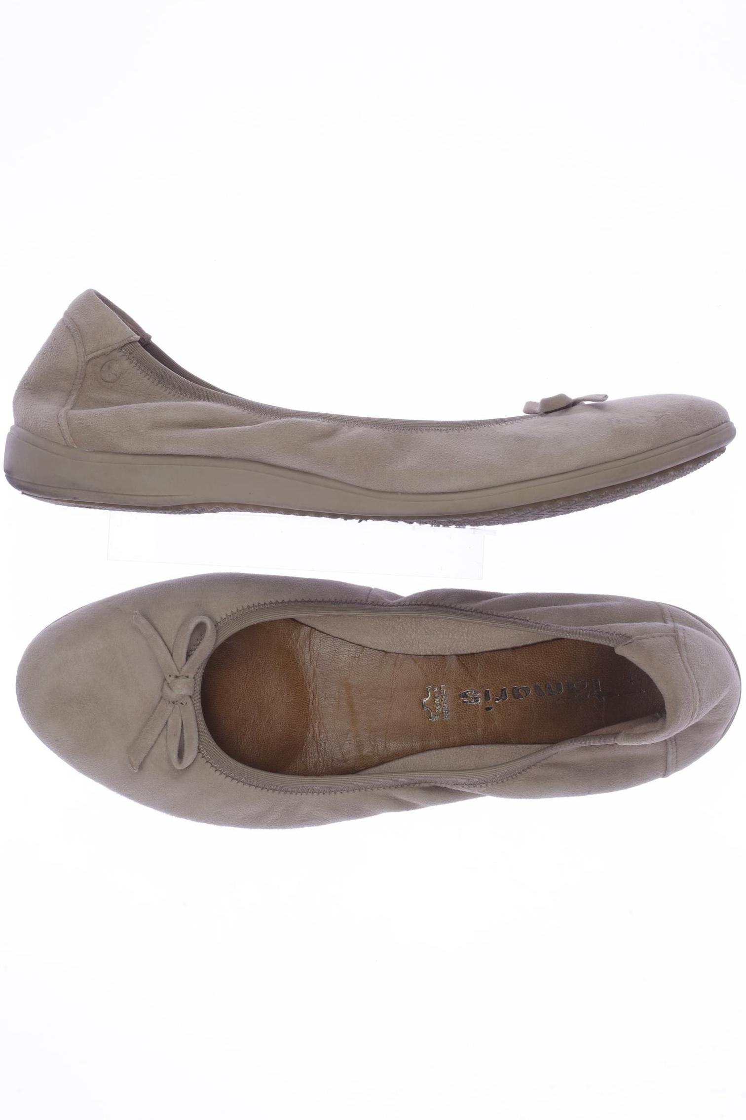

Tamaris Damen Ballerinas, beige, Gr. 41
