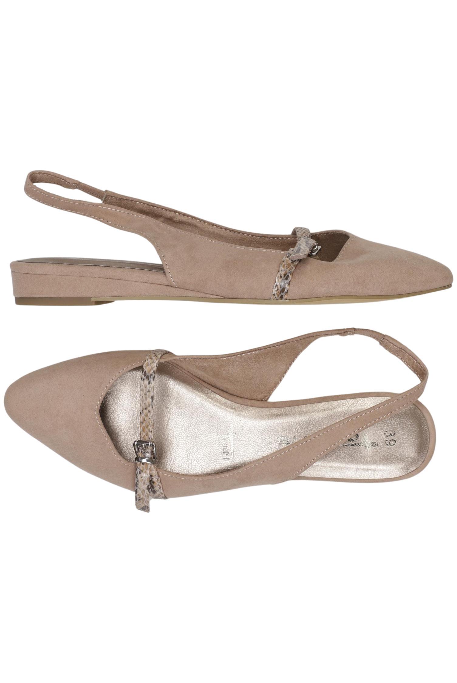 

Tamaris Damen Ballerinas, beige, Gr. 39