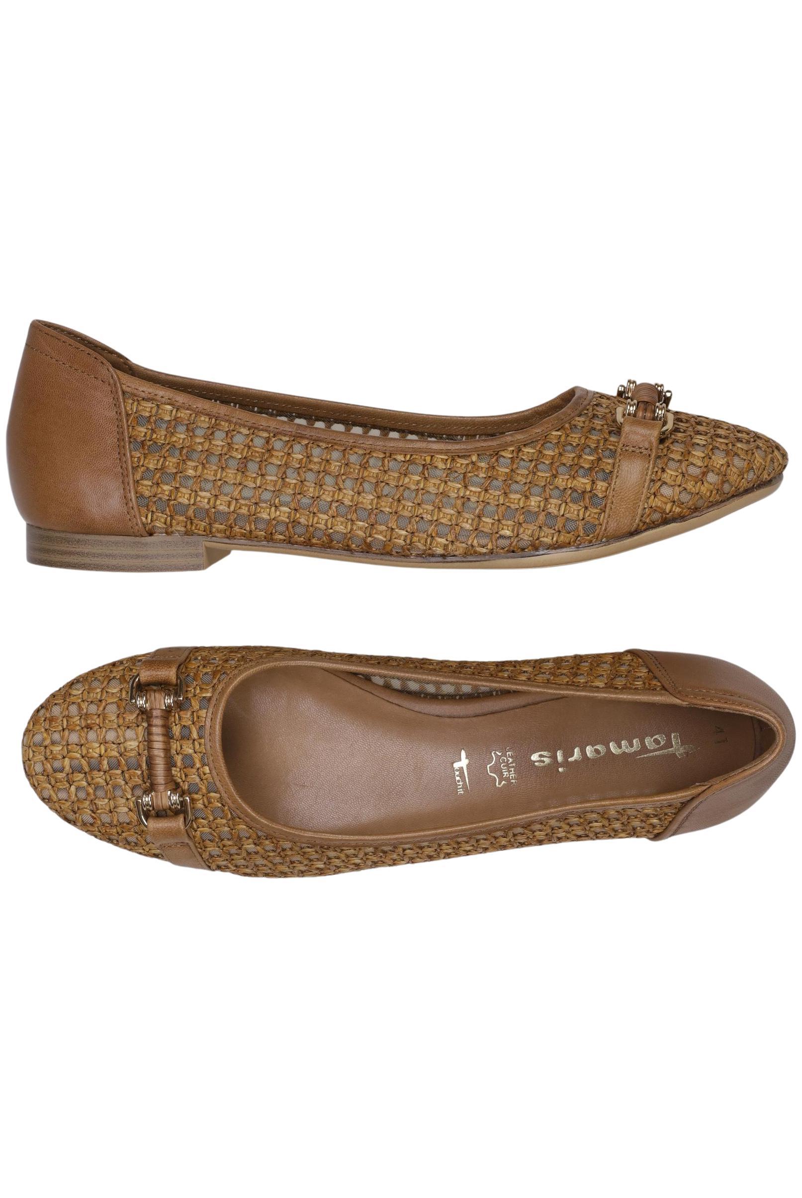 

Tamaris Damen Ballerinas, braun, Gr. 41