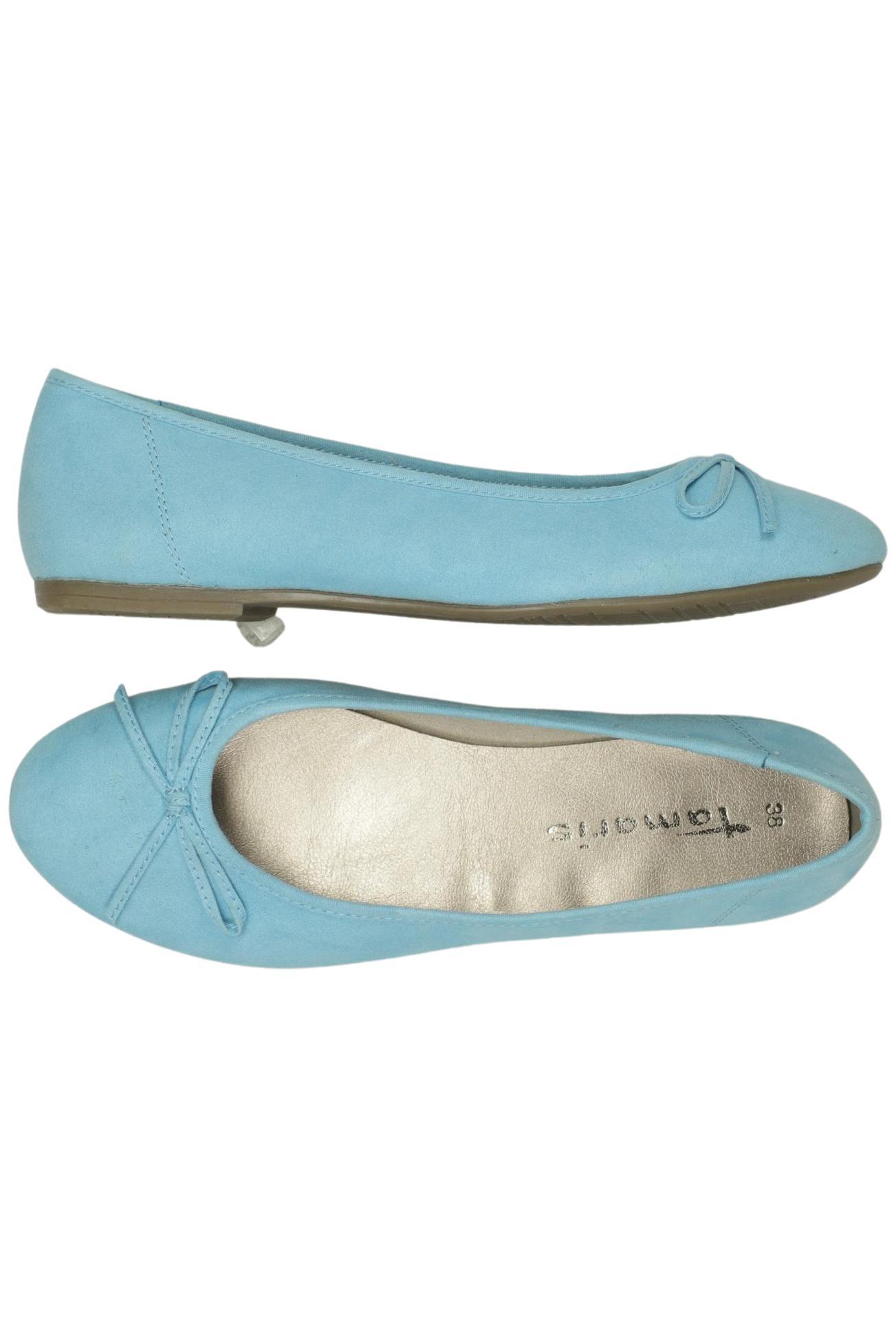 

Tamaris Damen Ballerinas, hellblau, Gr. 38