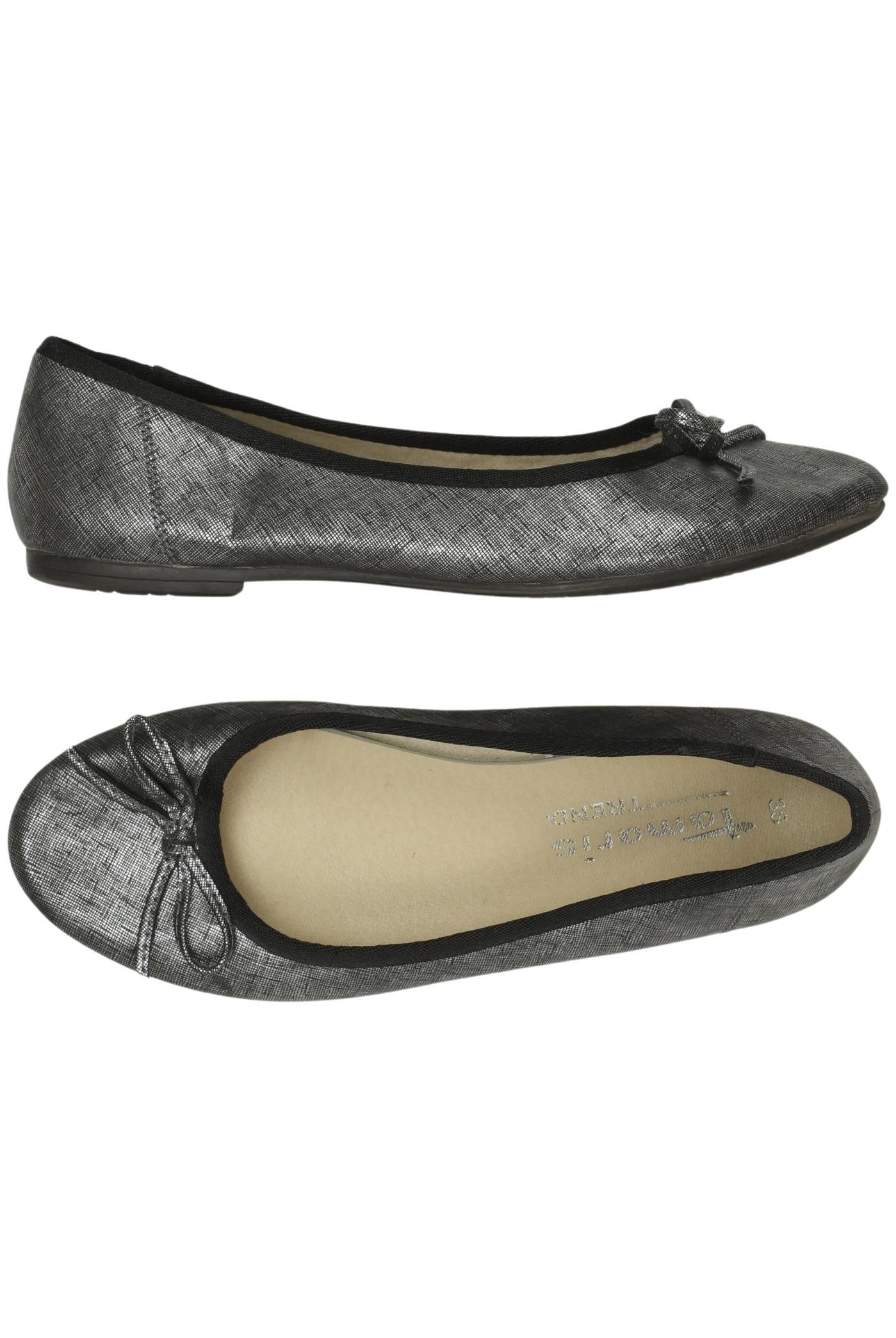 

Tamaris Damen Ballerinas, silber, Gr. 38