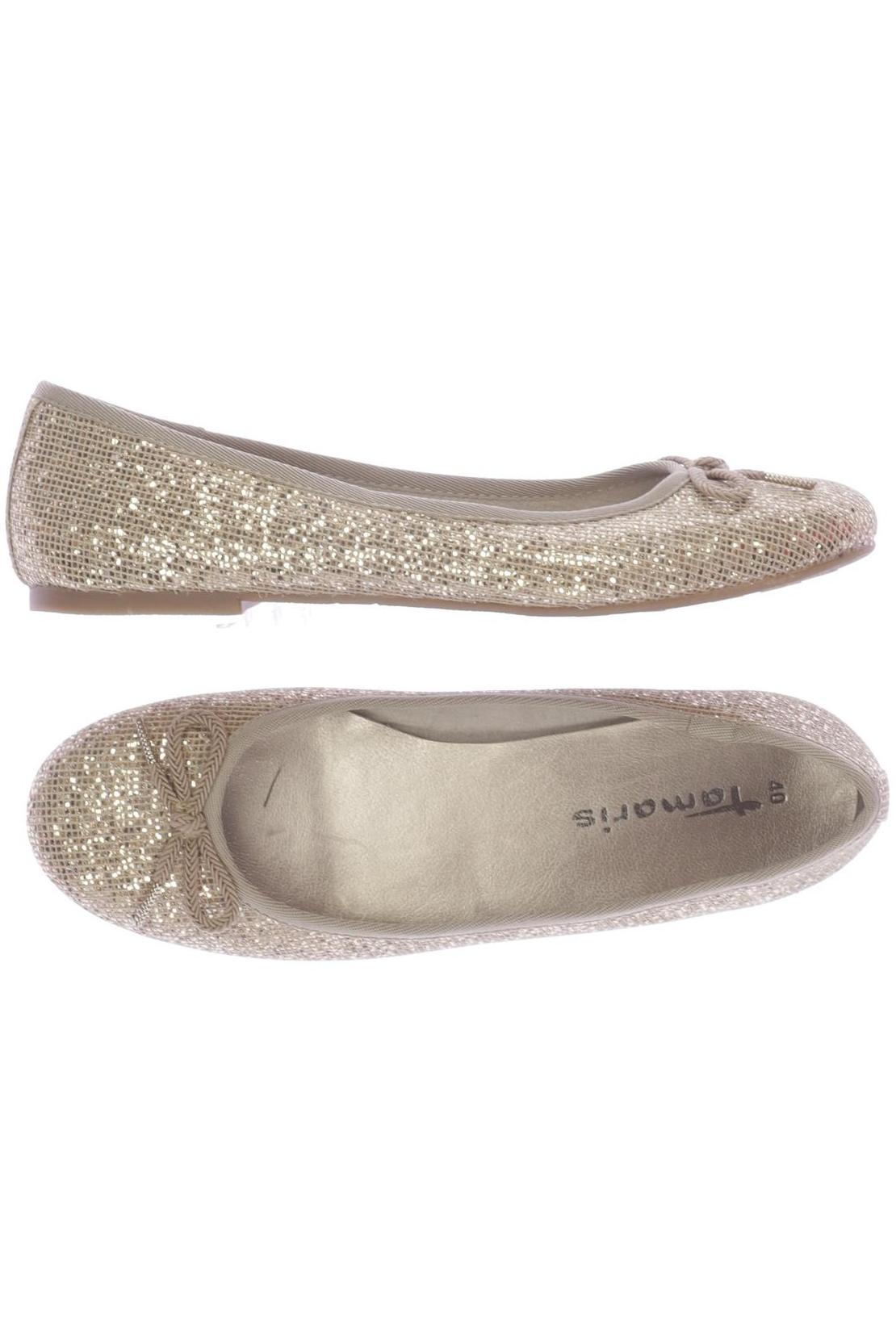 

Tamaris Damen Ballerinas, gold