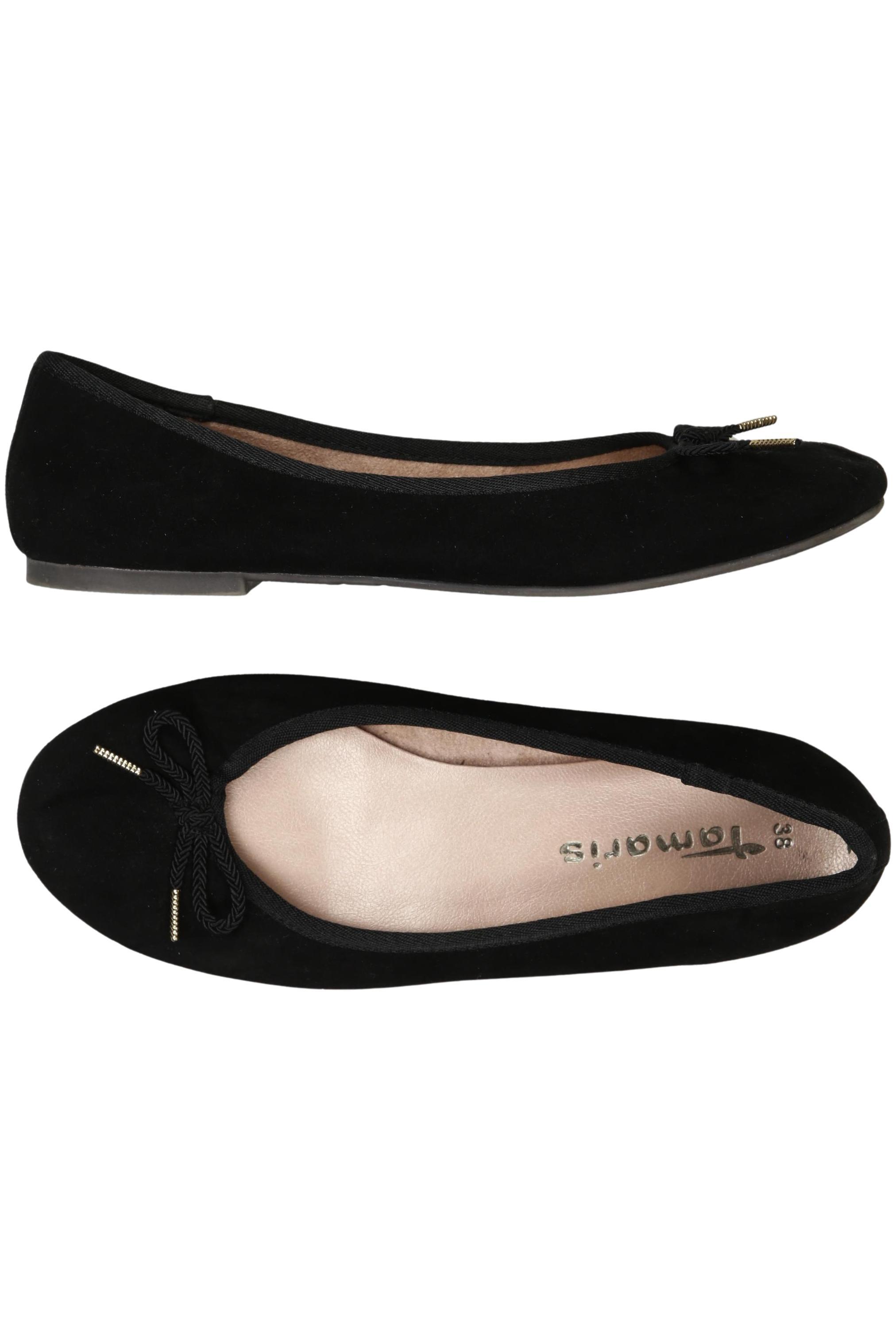 

Tamaris Damen Ballerinas, schwarz, Gr. 38