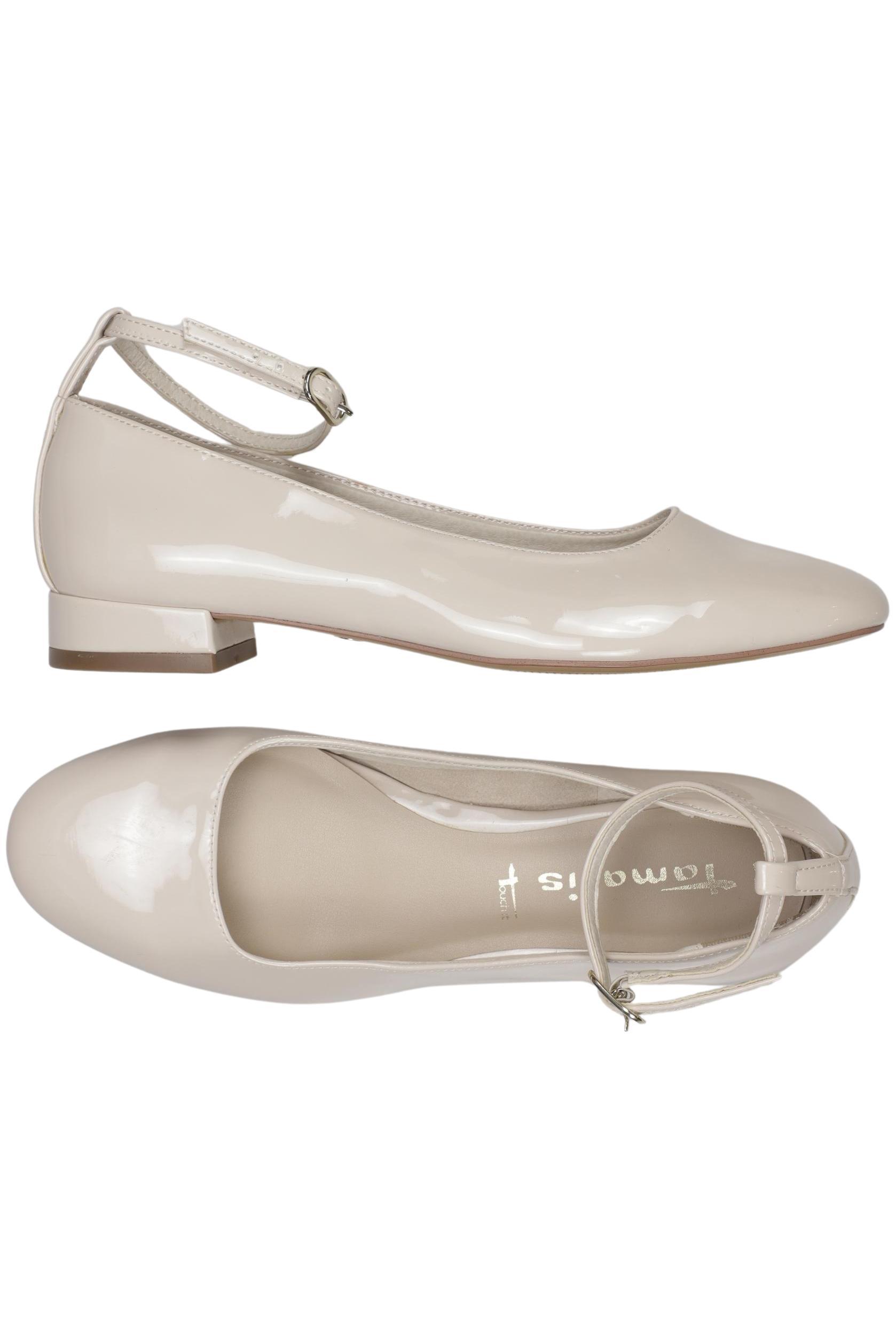 

Tamaris Damen Ballerinas, beige, Gr. 38