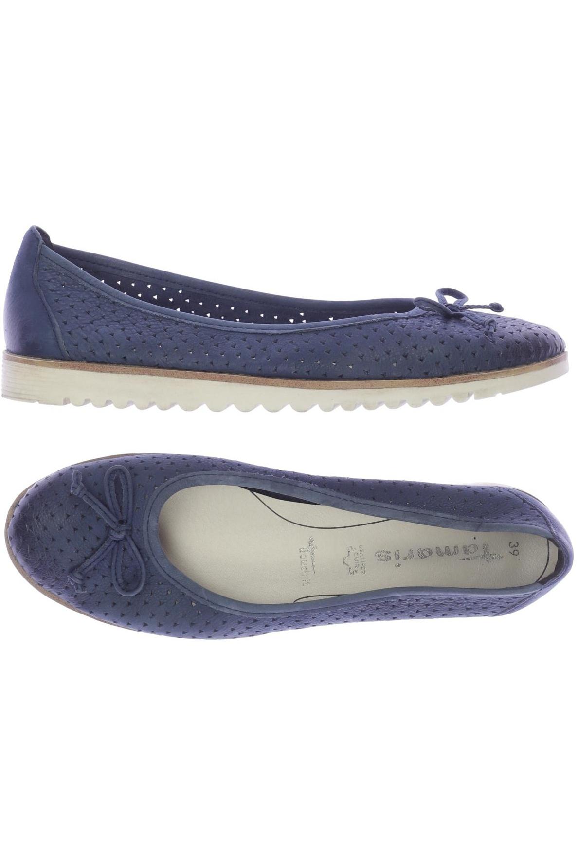 

Tamaris Damen Ballerinas, marineblau, Gr. 39