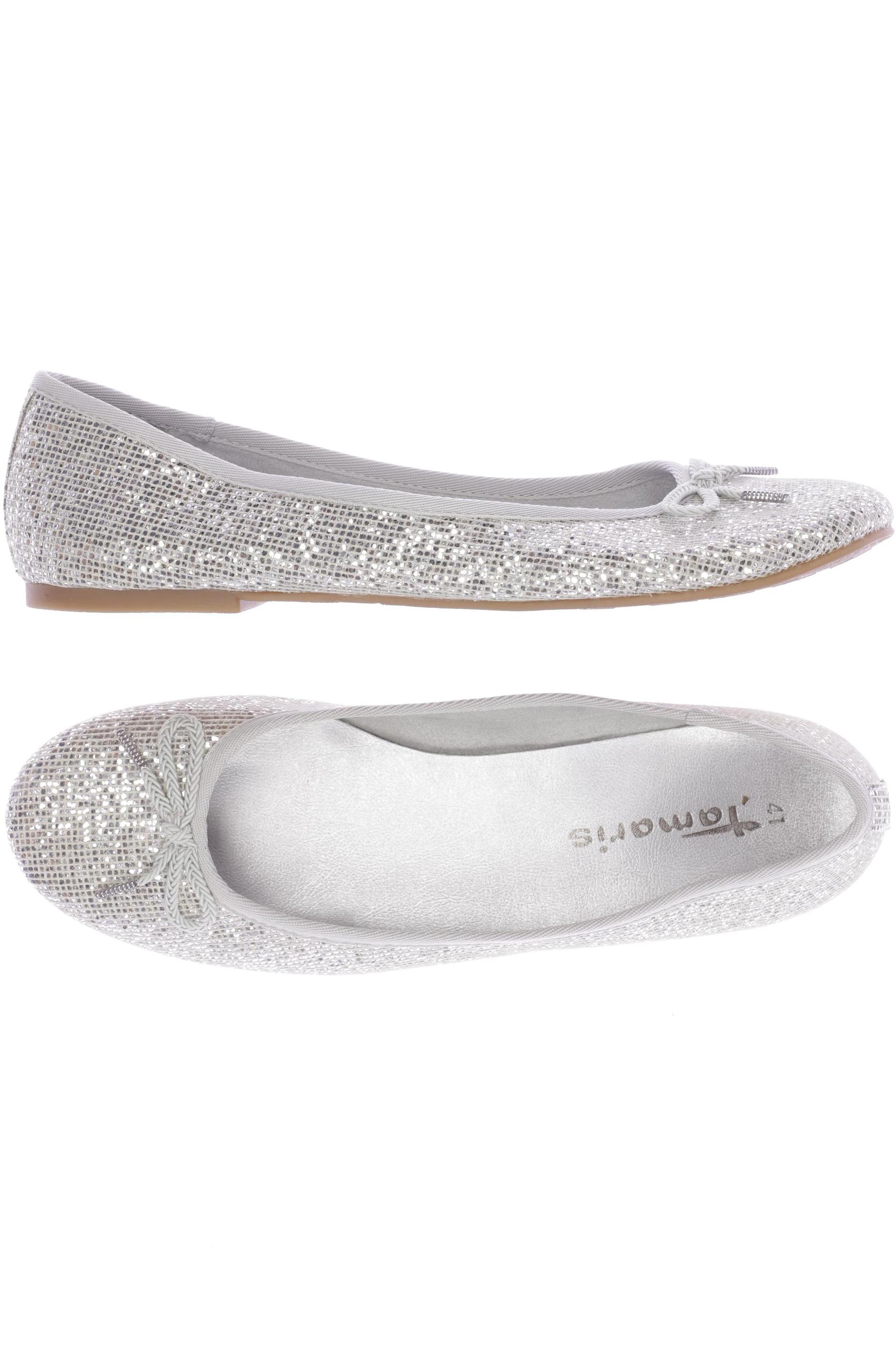 

Tamaris Damen Ballerinas, beige, Gr. 41