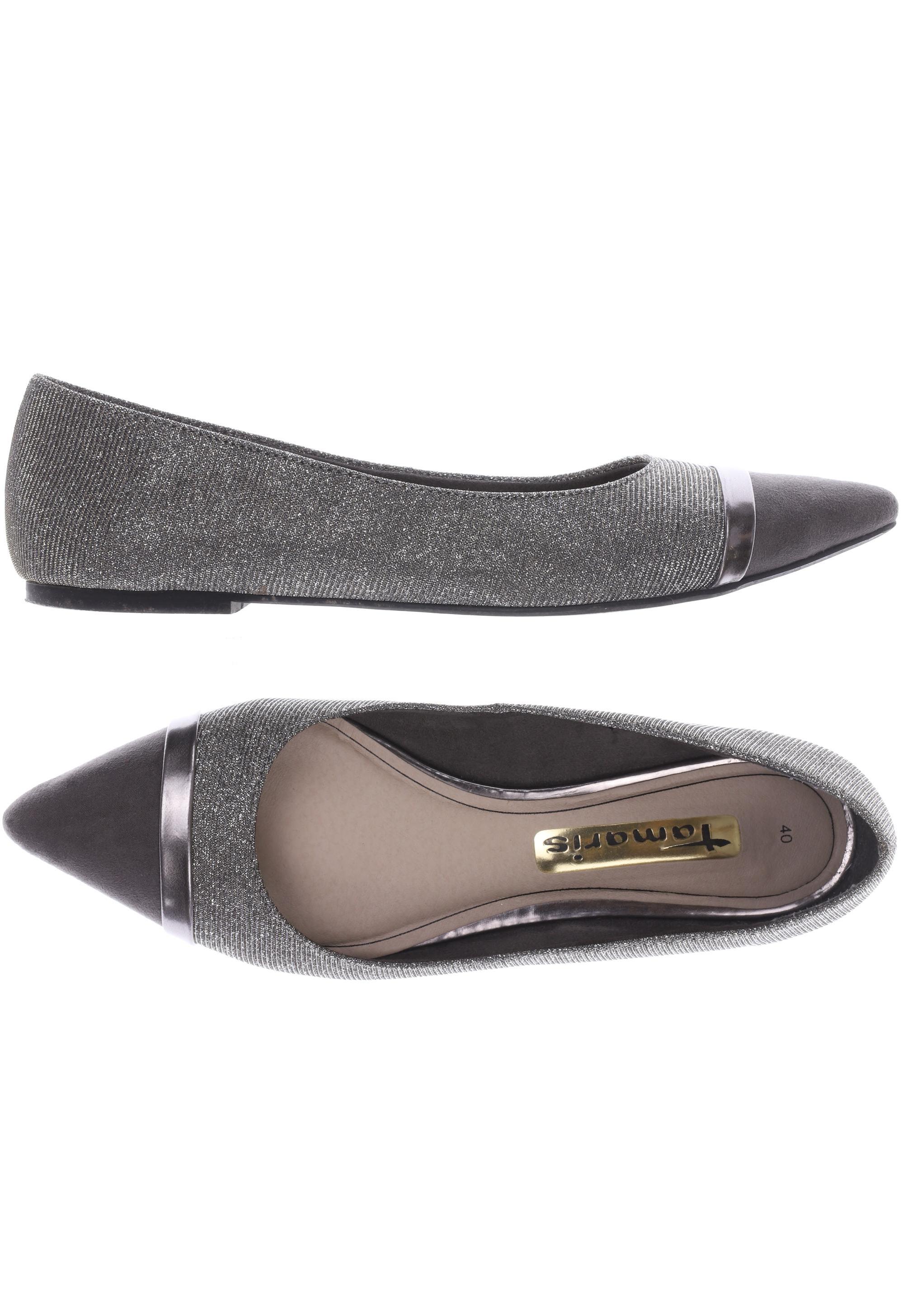 

Tamaris Damen Ballerinas, silber