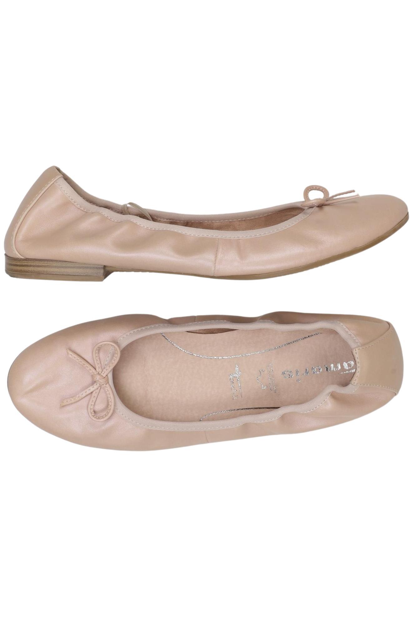 

Tamaris Damen Ballerinas, beige, Gr. 40