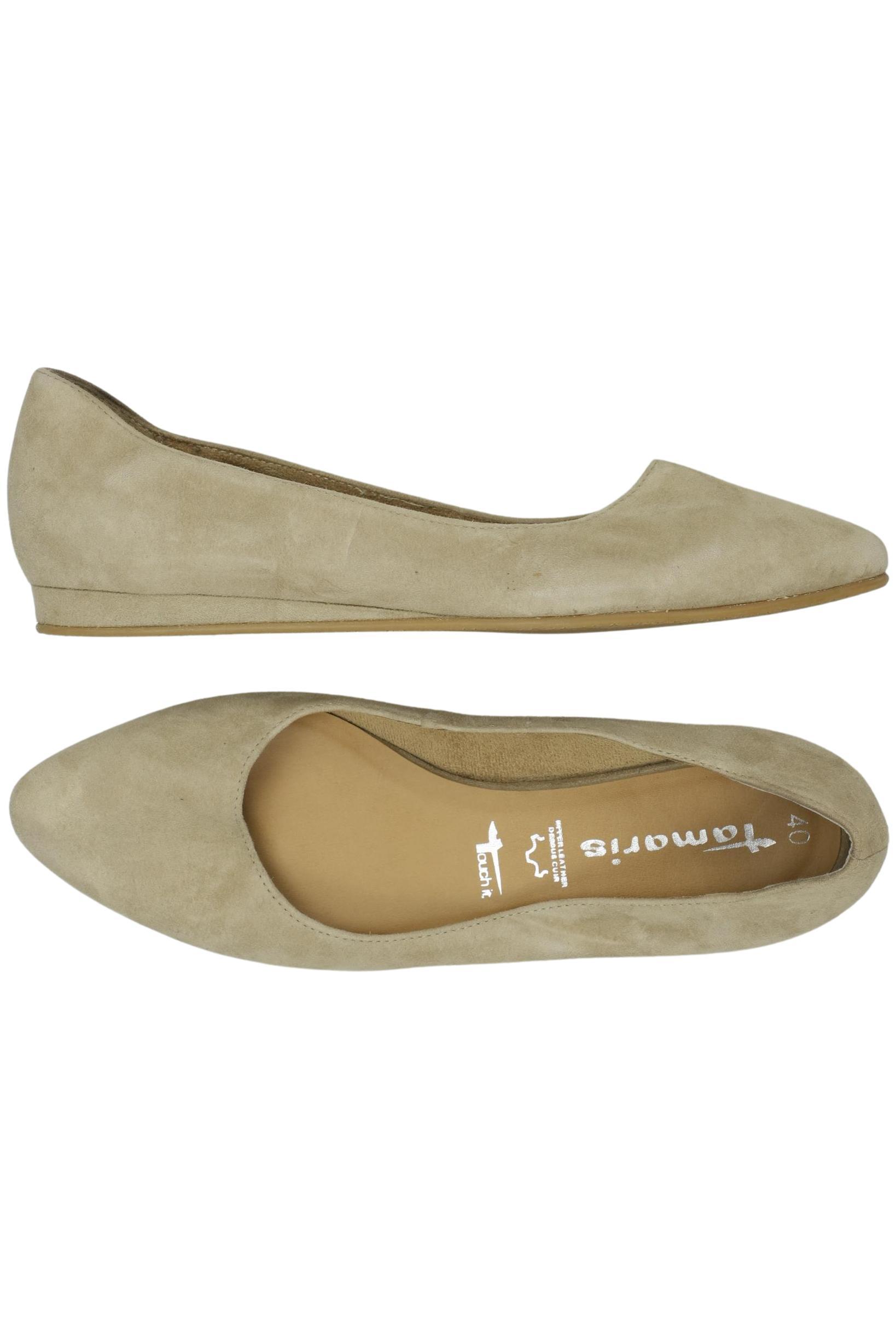 

Tamaris Damen Ballerinas, beige, Gr. 40