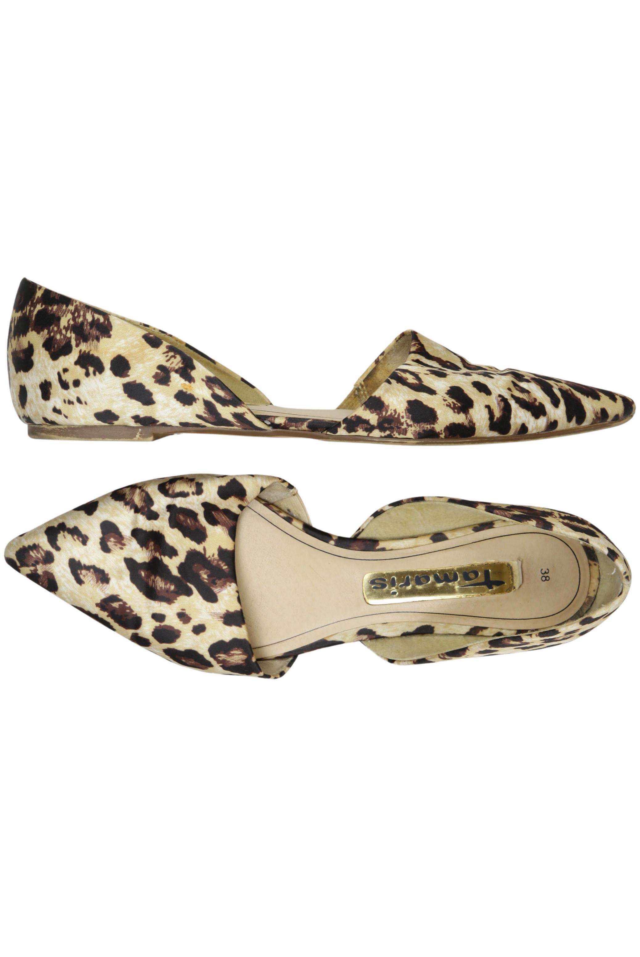 

Tamaris Damen Ballerinas, beige, Gr. 38