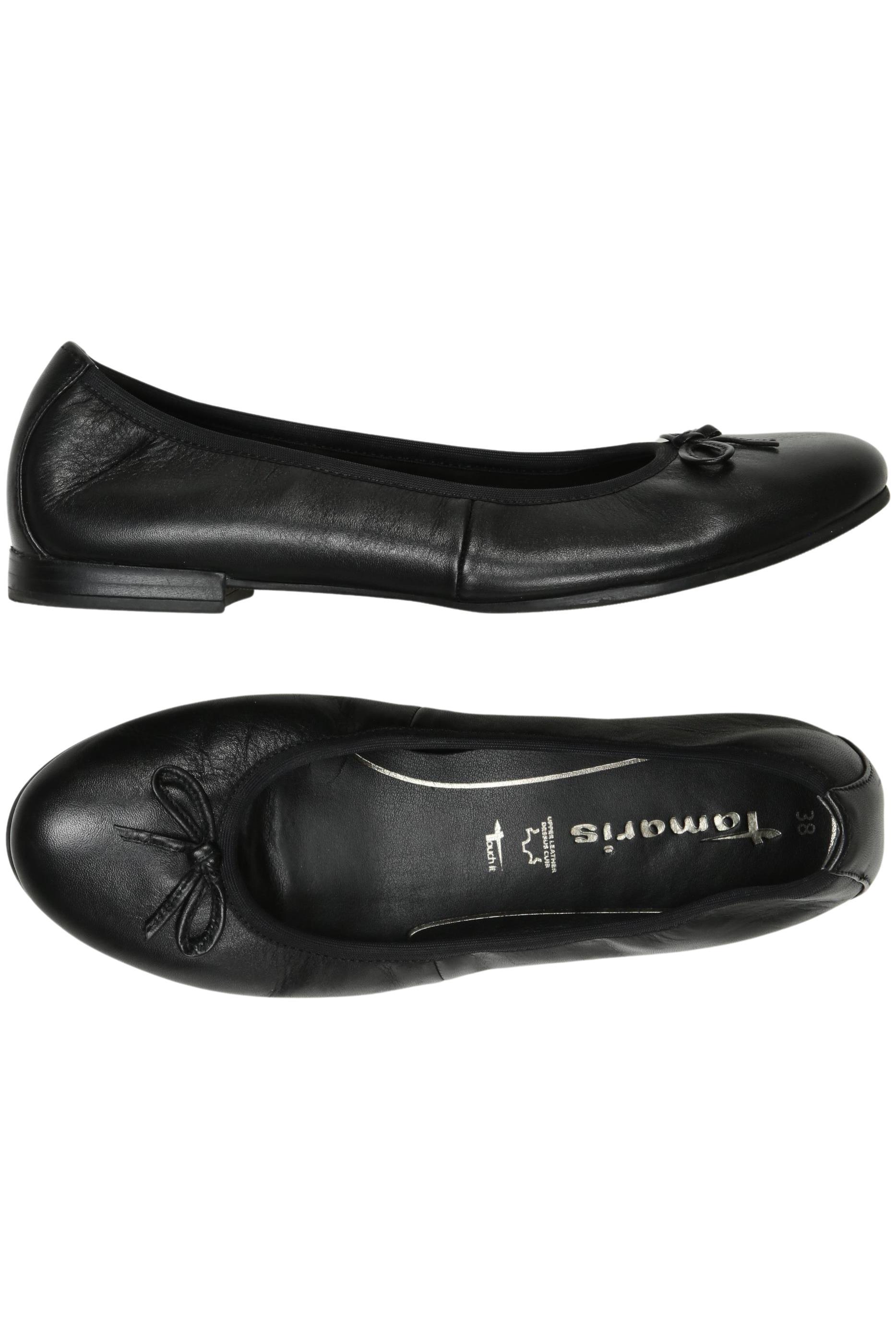 

Tamaris Damen Ballerinas, schwarz, Gr. 38