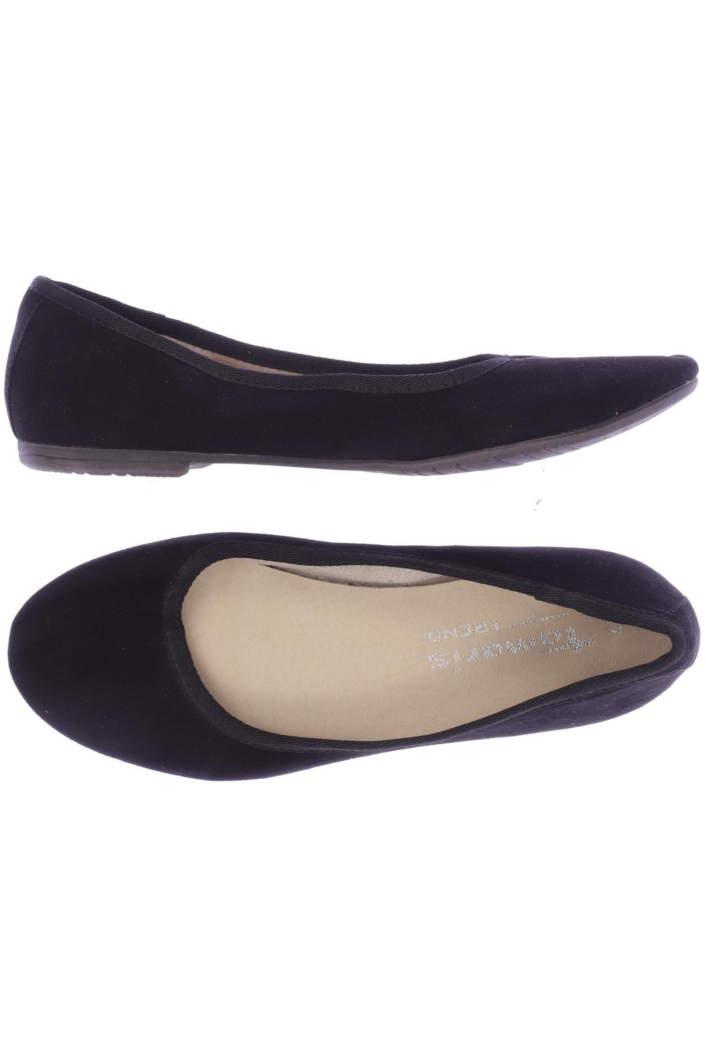 

Tamaris Damen Ballerinas, schwarz, Gr. 37