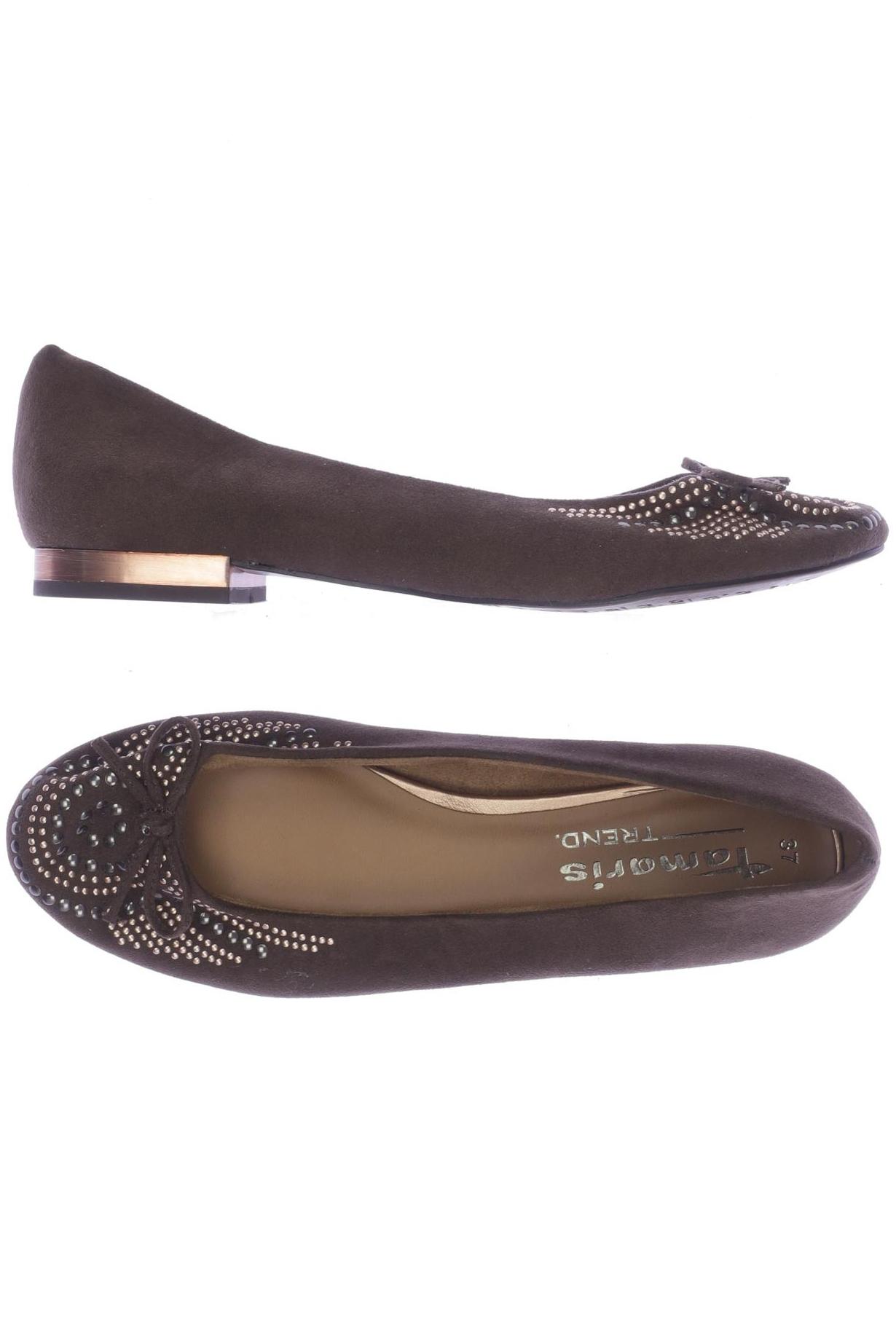 

Tamaris Damen Ballerinas, braun, Gr. 37
