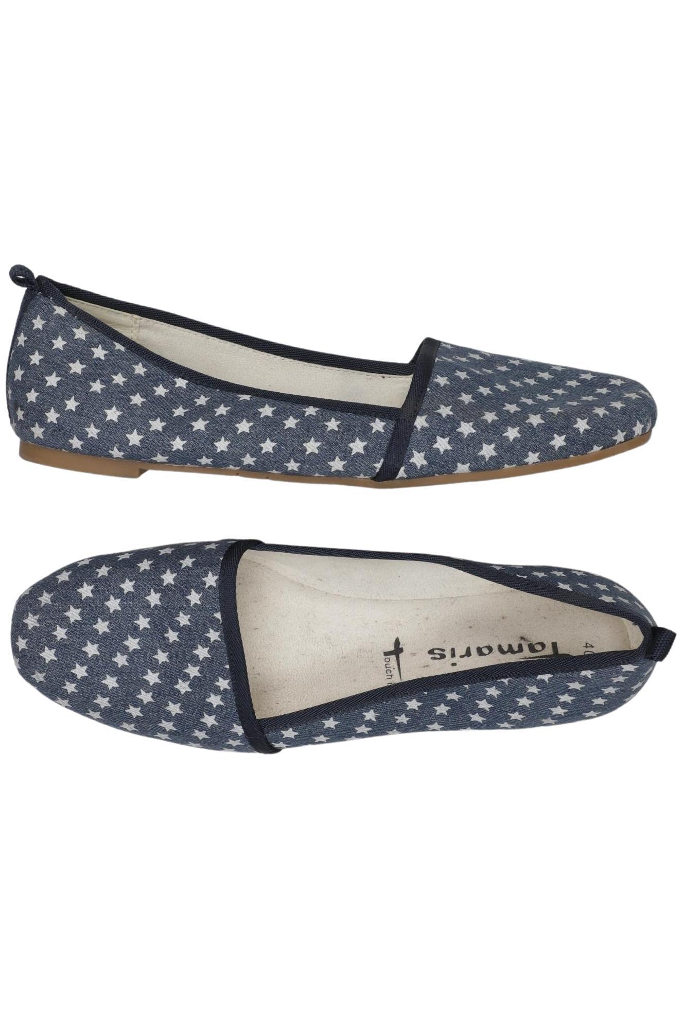 

Tamaris Damen Ballerinas, blau, Gr. 40