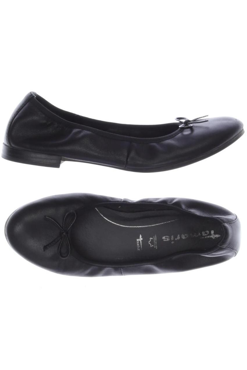 

Tamaris Damen Ballerinas, schwarz, Gr. 38