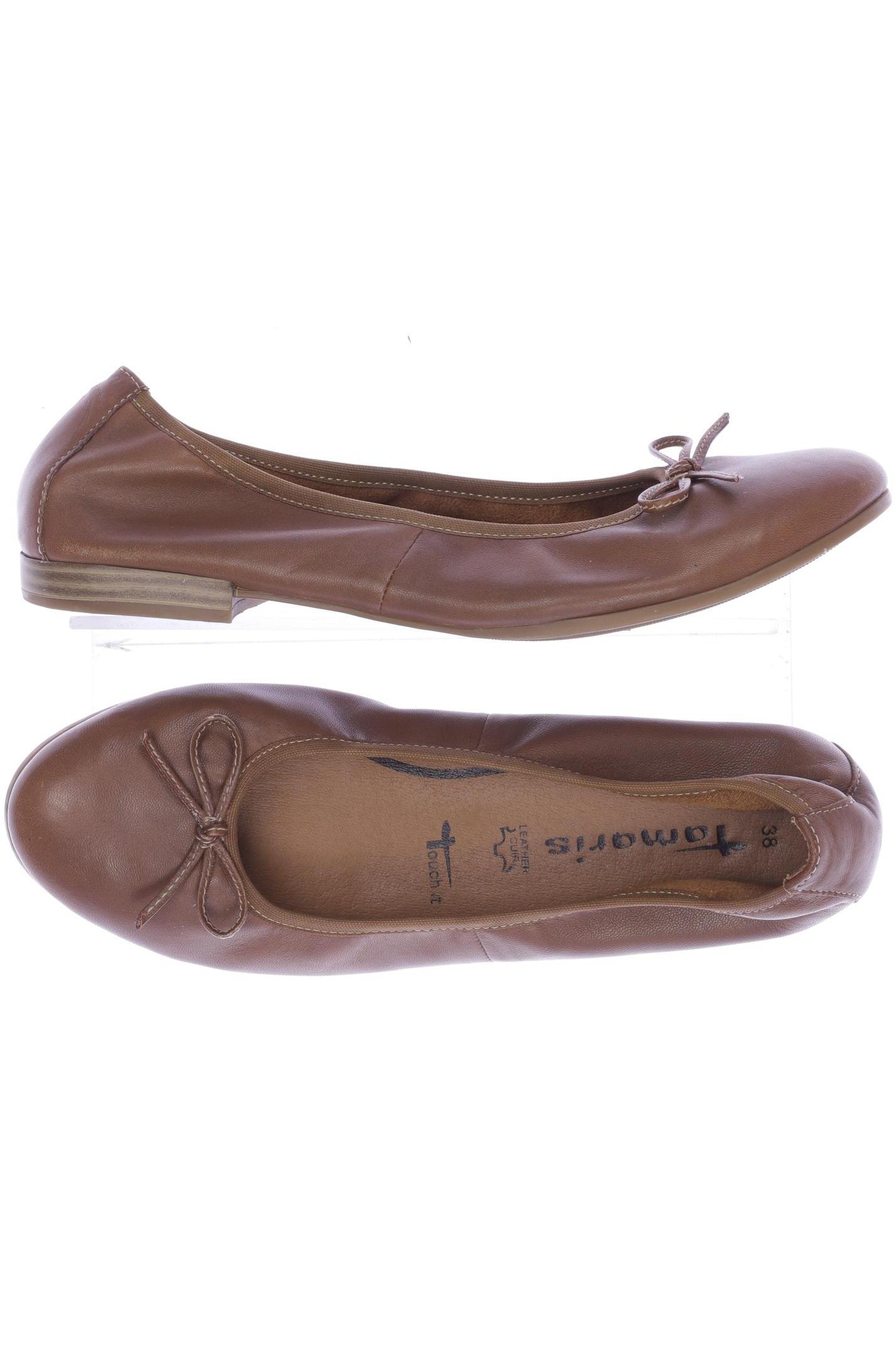 

Tamaris Damen Ballerinas, braun, Gr. 38
