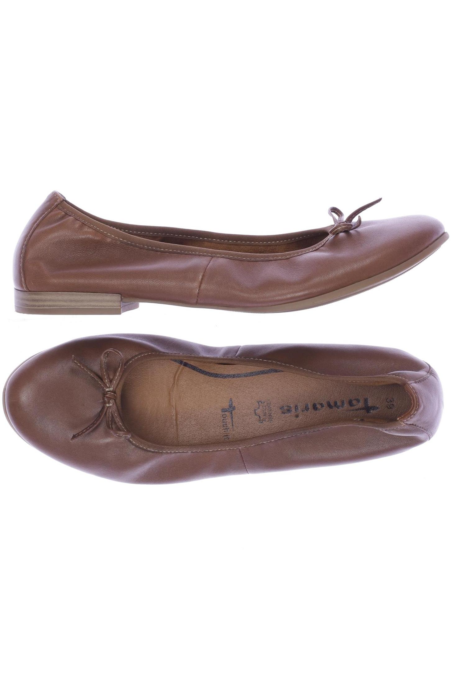 

Tamaris Damen Ballerinas, braun, Gr. 39