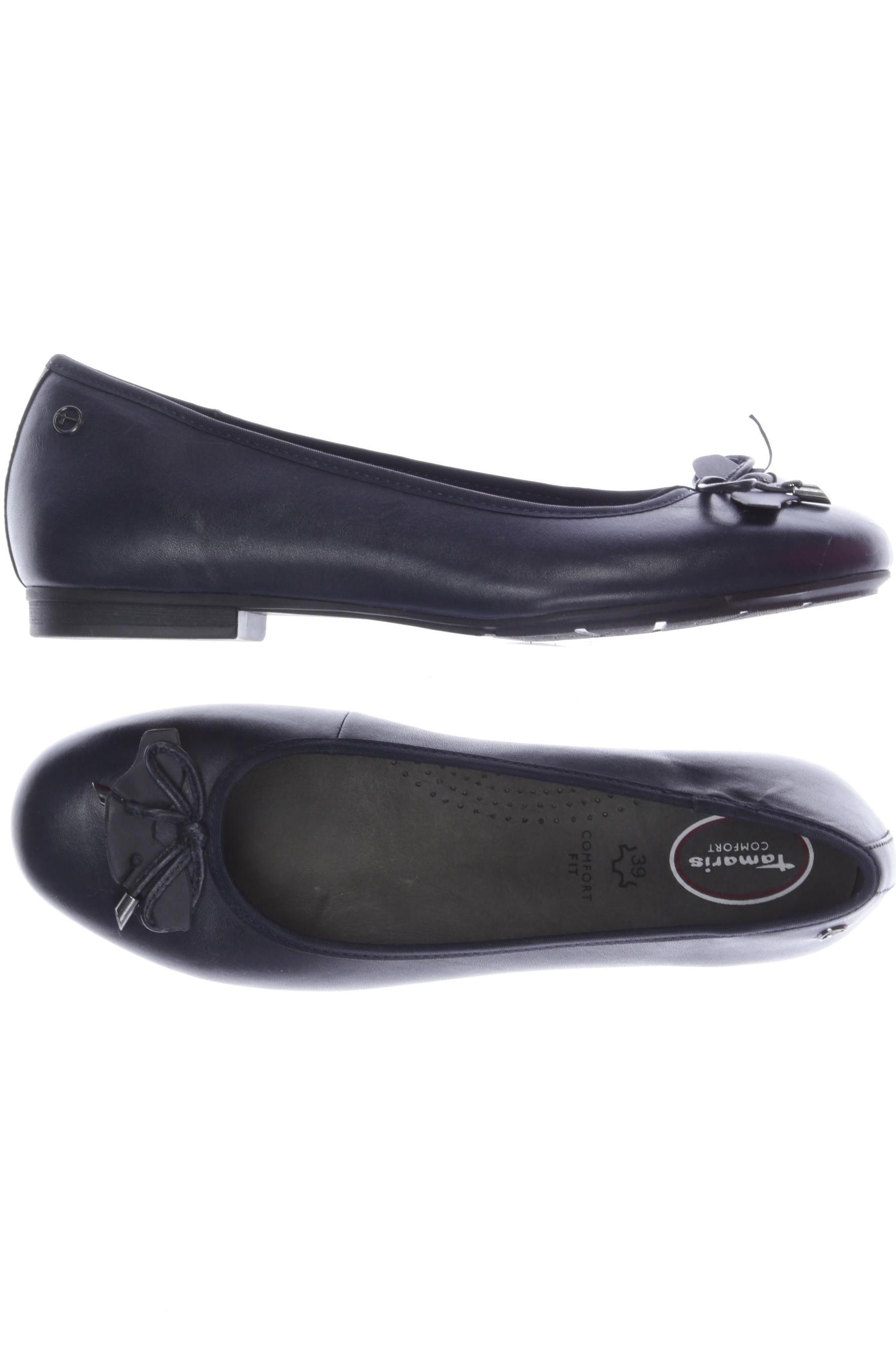 

Tamaris Damen Ballerinas, marineblau, Gr. 39
