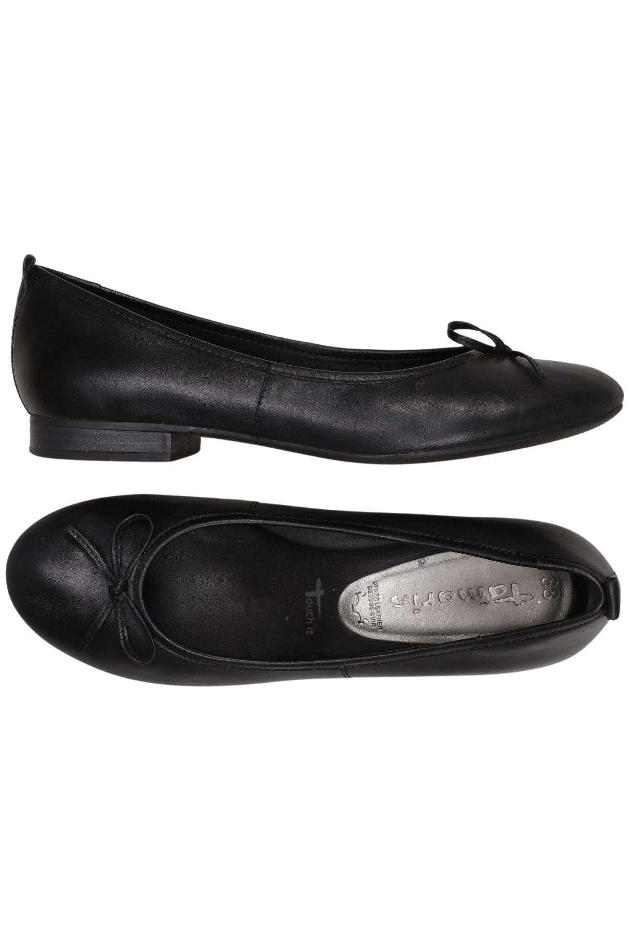 

Tamaris Damen Ballerinas, schwarz, Gr. 38