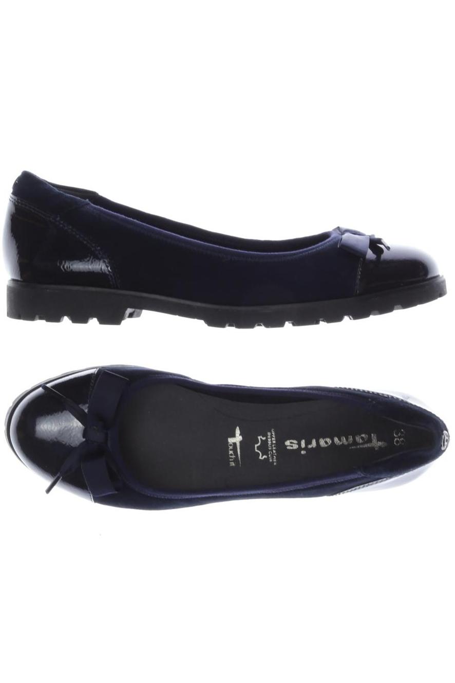 

Tamaris Damen Ballerinas, marineblau, Gr. 38