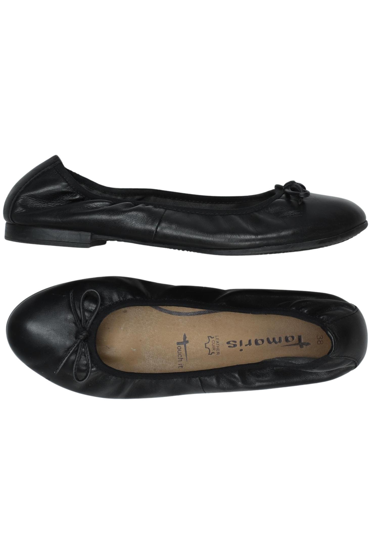 

Tamaris Damen Ballerinas, schwarz, Gr. 38
