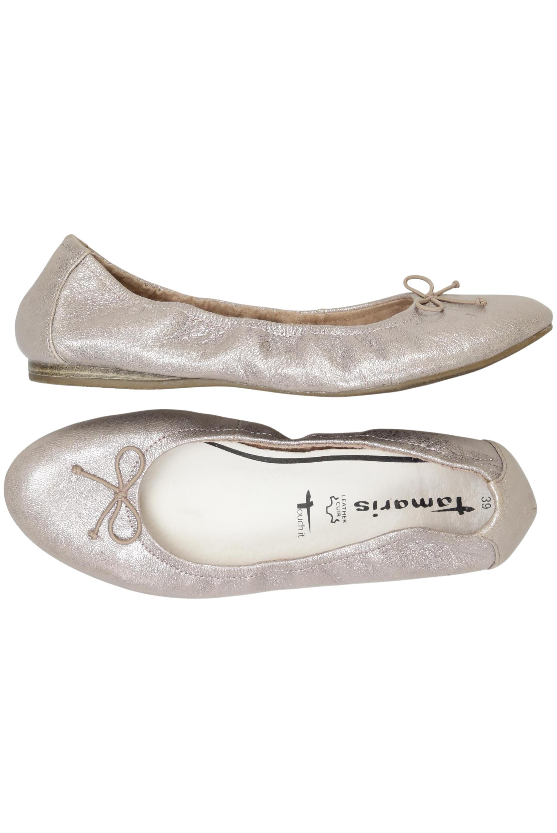 

Tamaris Damen Ballerinas, silber, Gr. 39