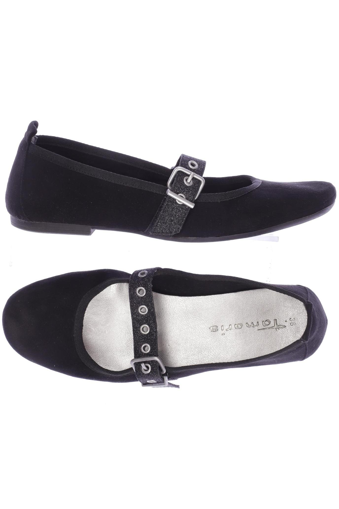 

Tamaris Damen Ballerinas, schwarz, Gr. 38