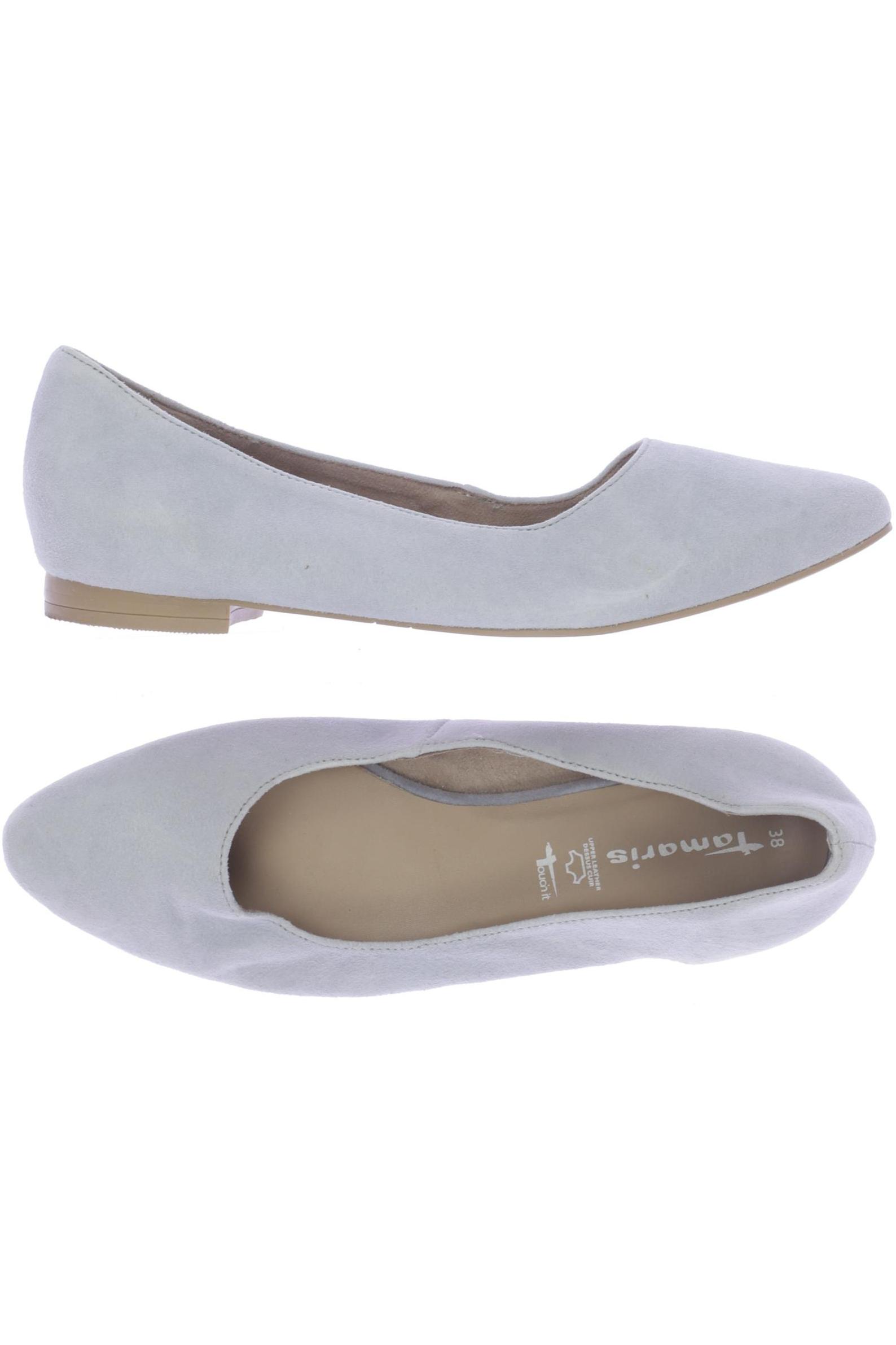 

Tamaris Damen Ballerinas, hellblau, Gr. 38