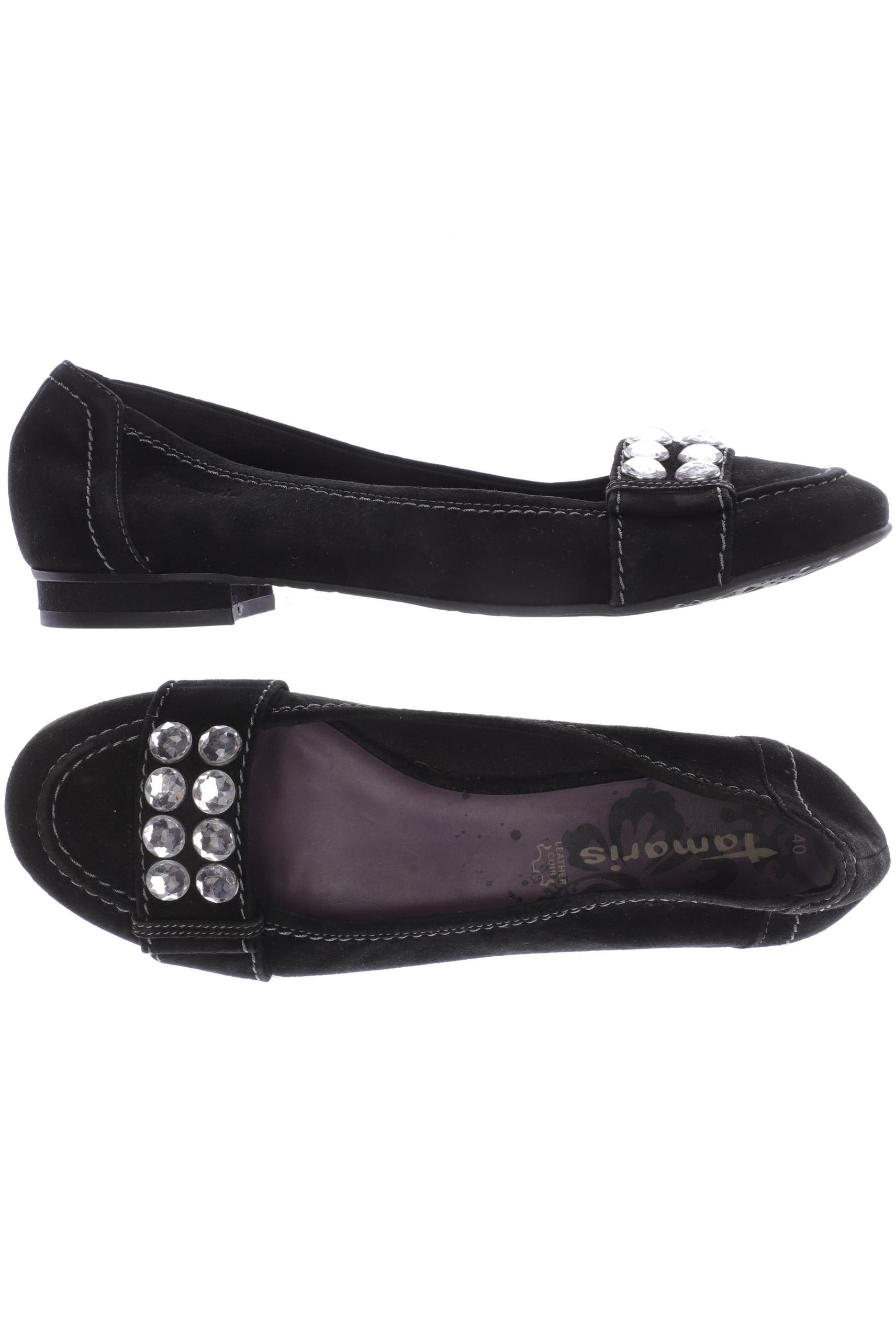 

Tamaris Damen Ballerinas, schwarz