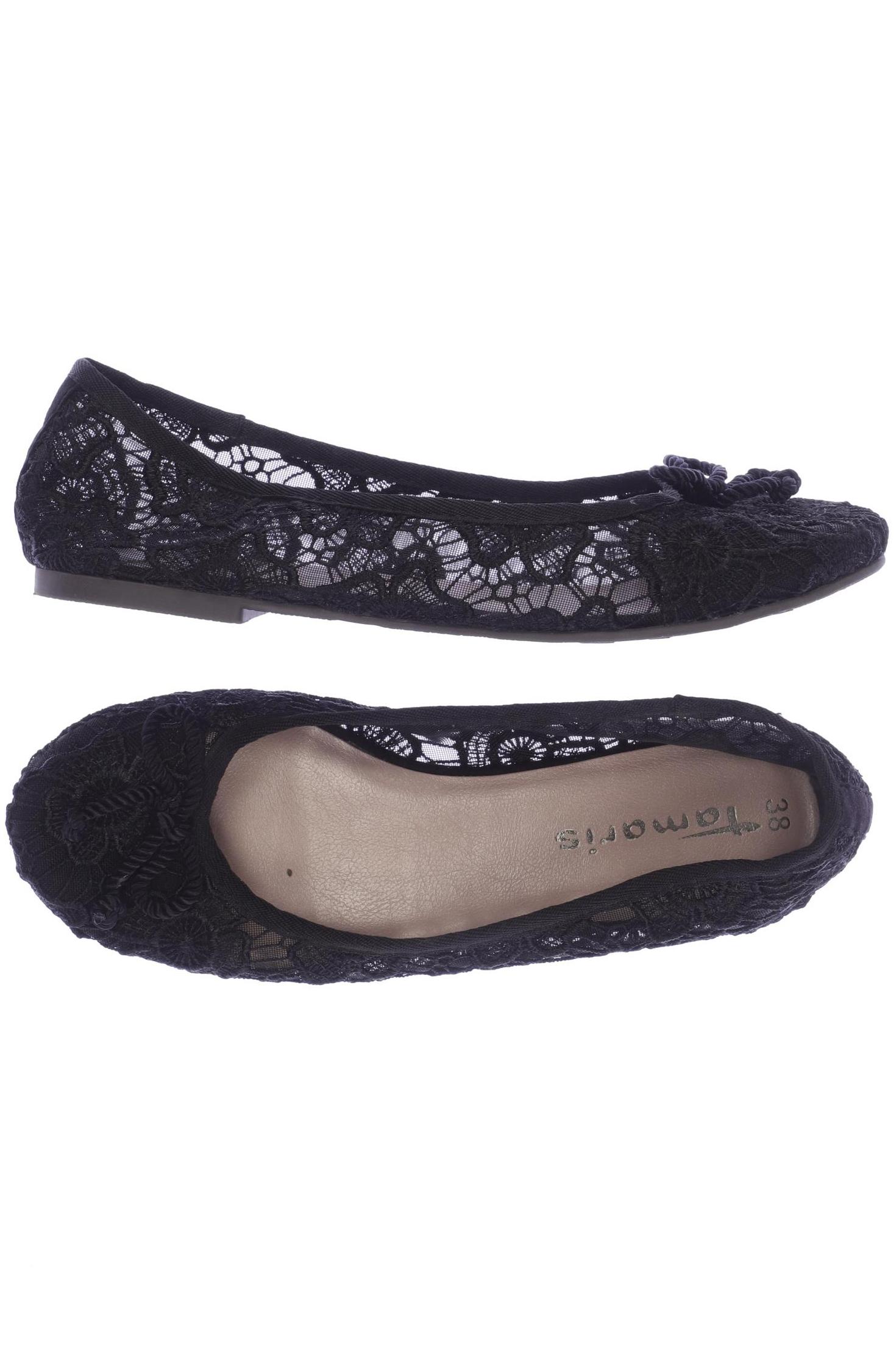 

Tamaris Damen Ballerinas, schwarz