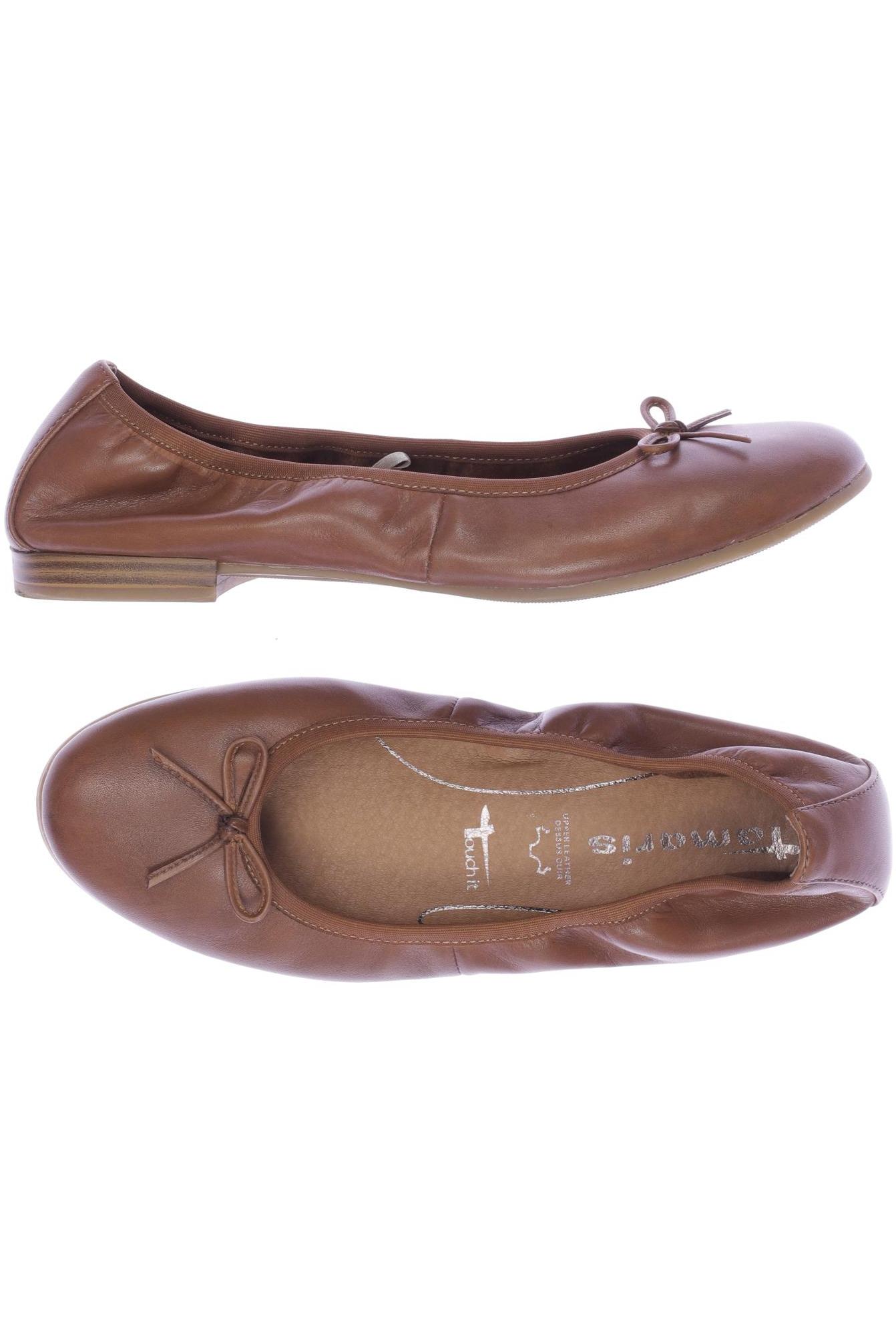 

Tamaris Damen Ballerinas, braun, Gr. 37