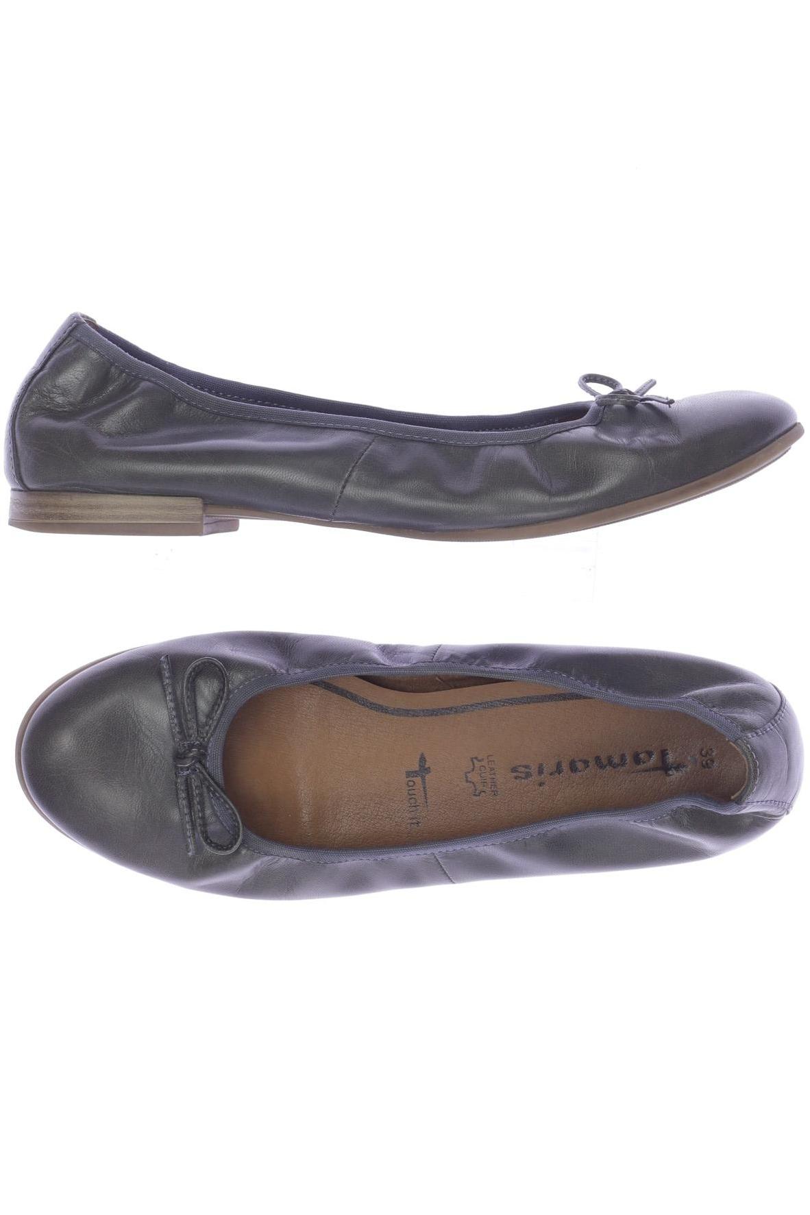 

Tamaris Damen Ballerinas, grau, Gr. 39