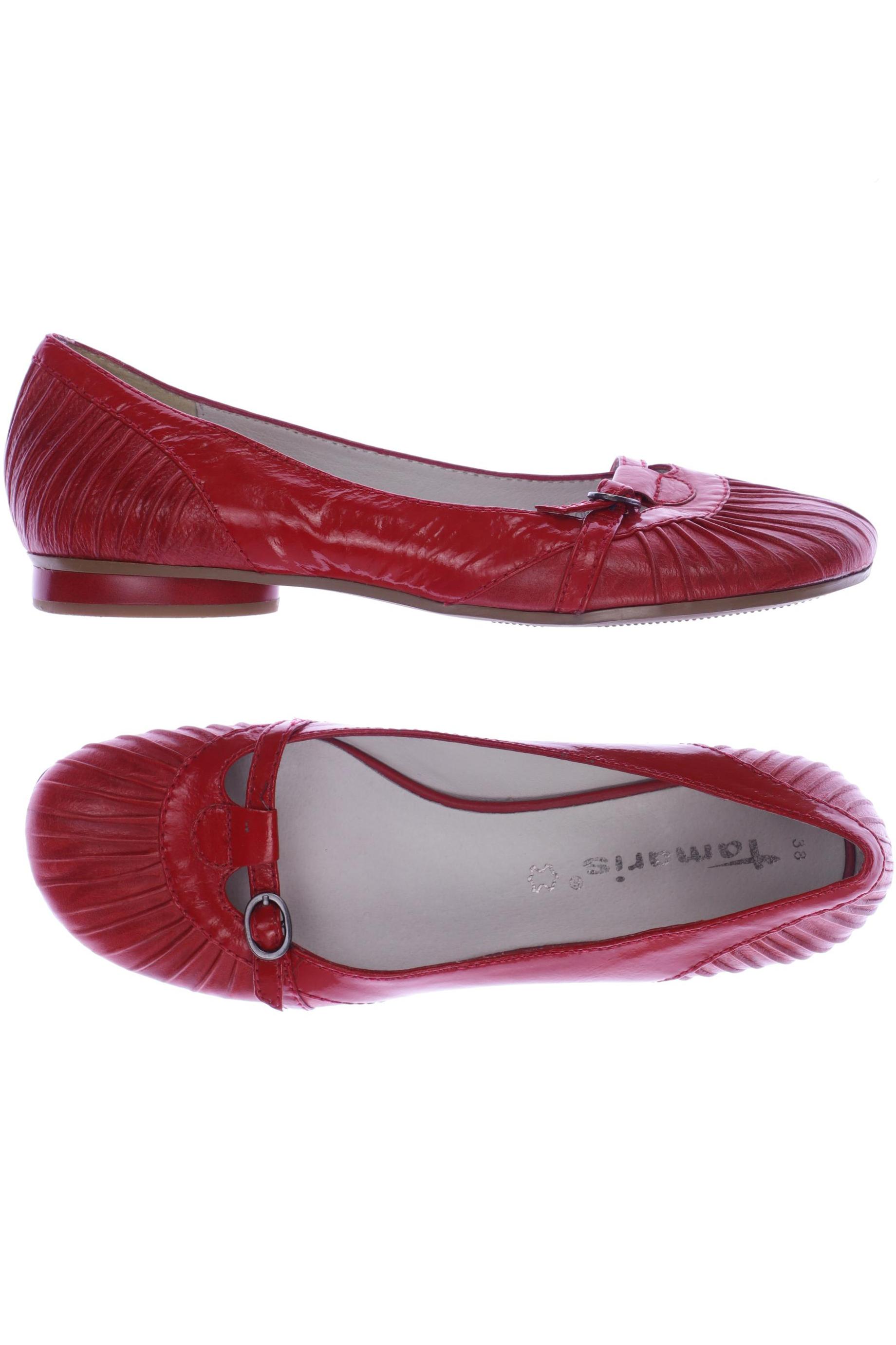 

Tamaris Damen Ballerinas, rot, Gr. 38