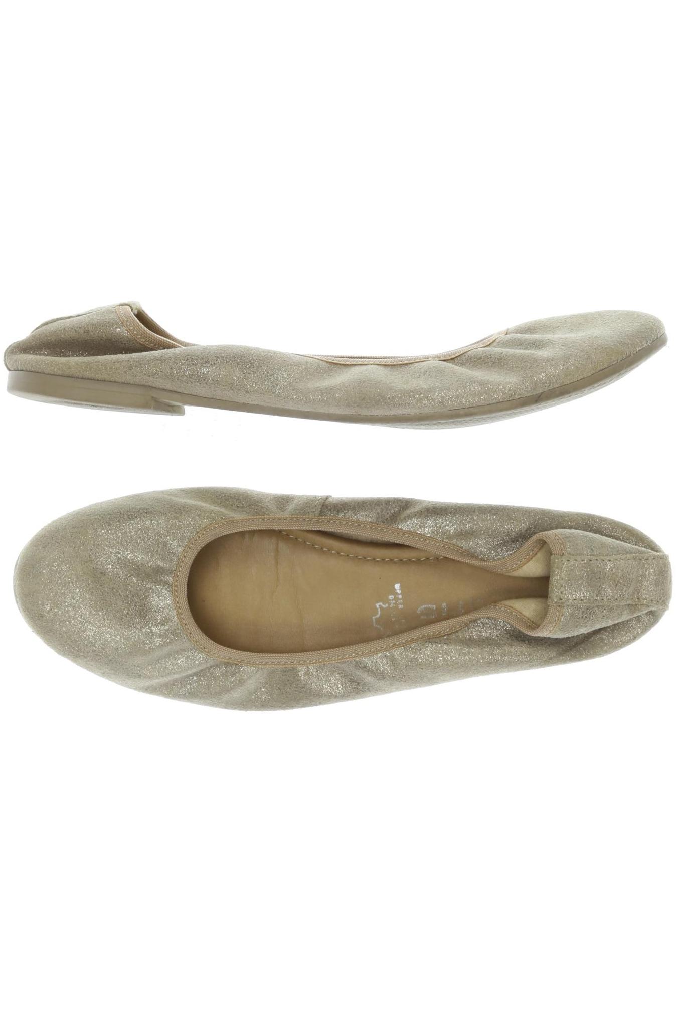 

Tamaris Damen Ballerinas, beige, Gr. 38