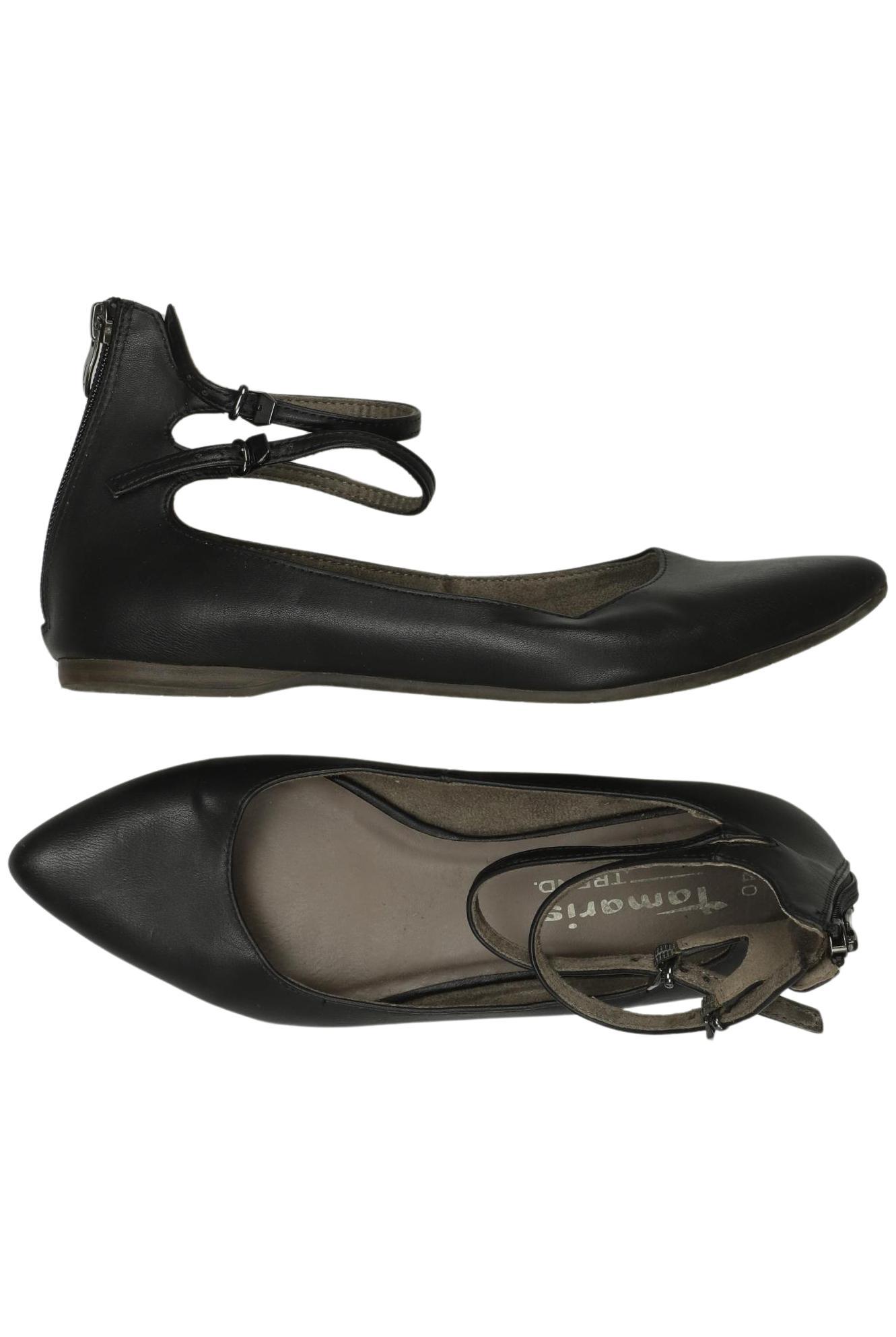 

Tamaris Damen Ballerinas, schwarz, Gr. 40