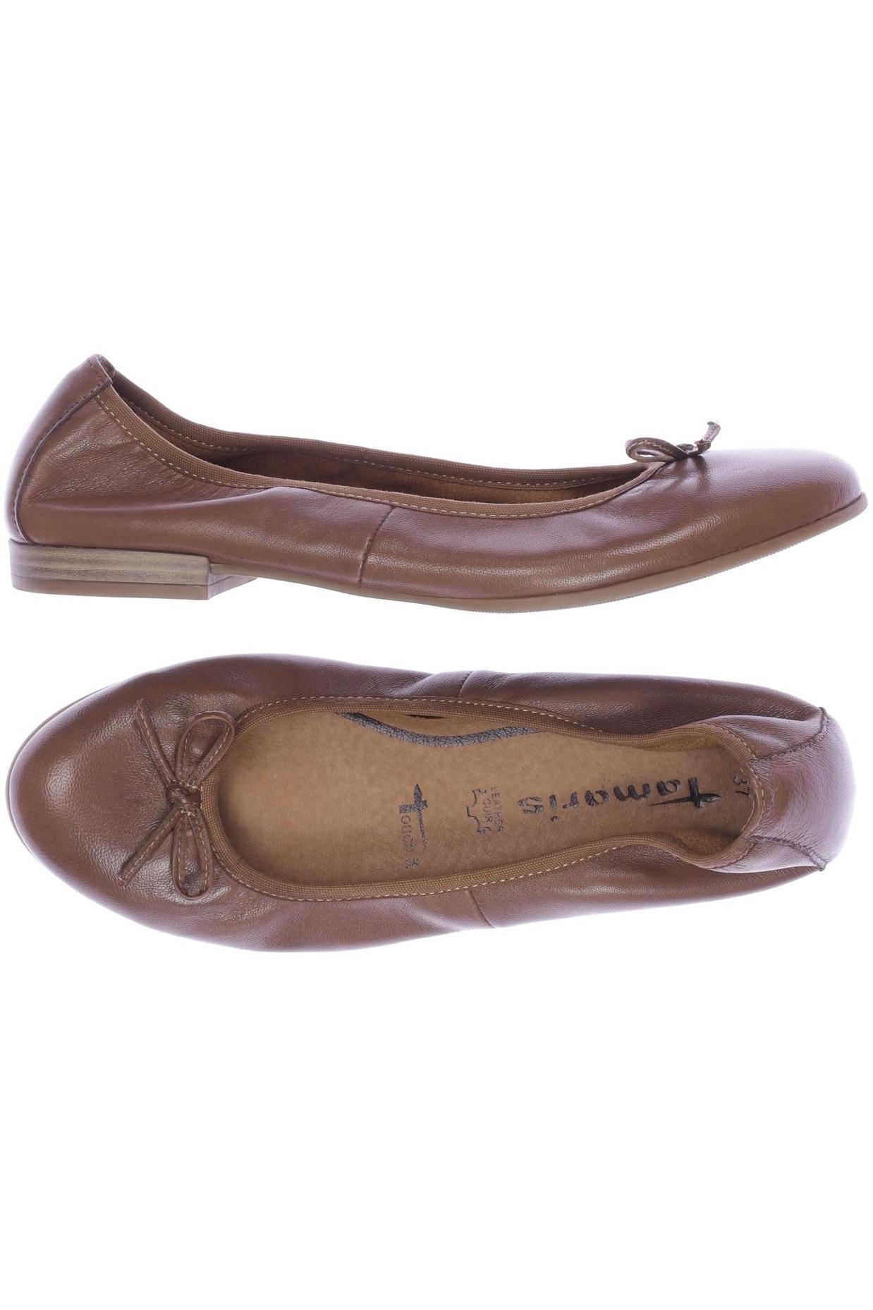 

Tamaris Damen Ballerinas, braun, Gr. 37