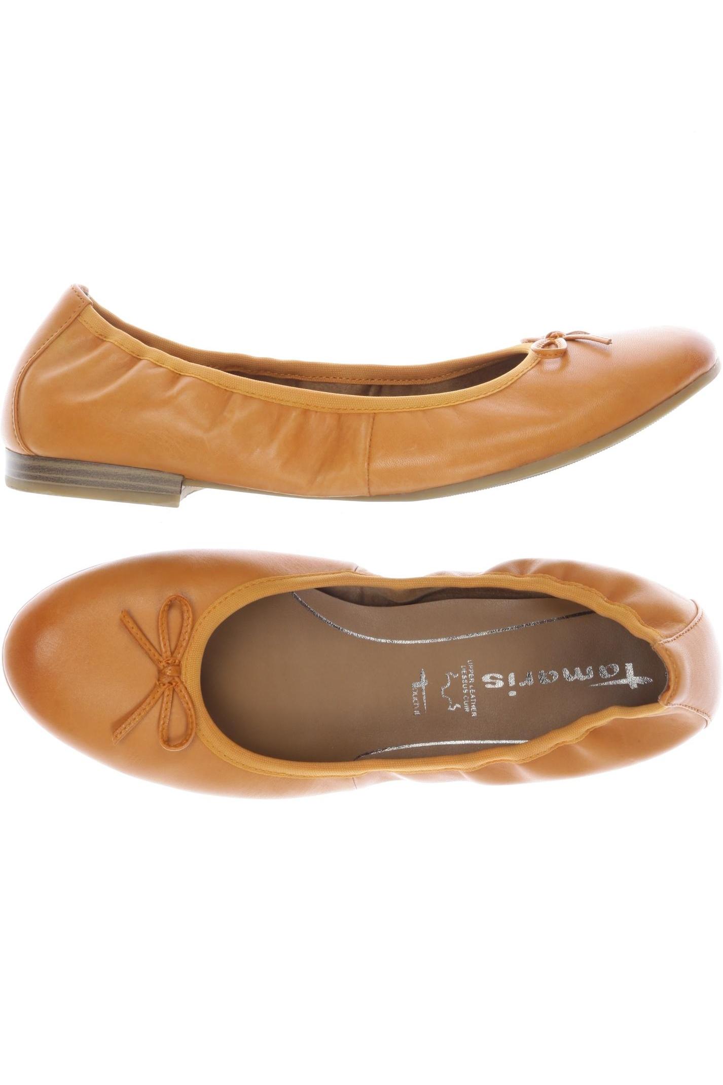 

Tamaris Damen Ballerinas, orange, Gr. 39