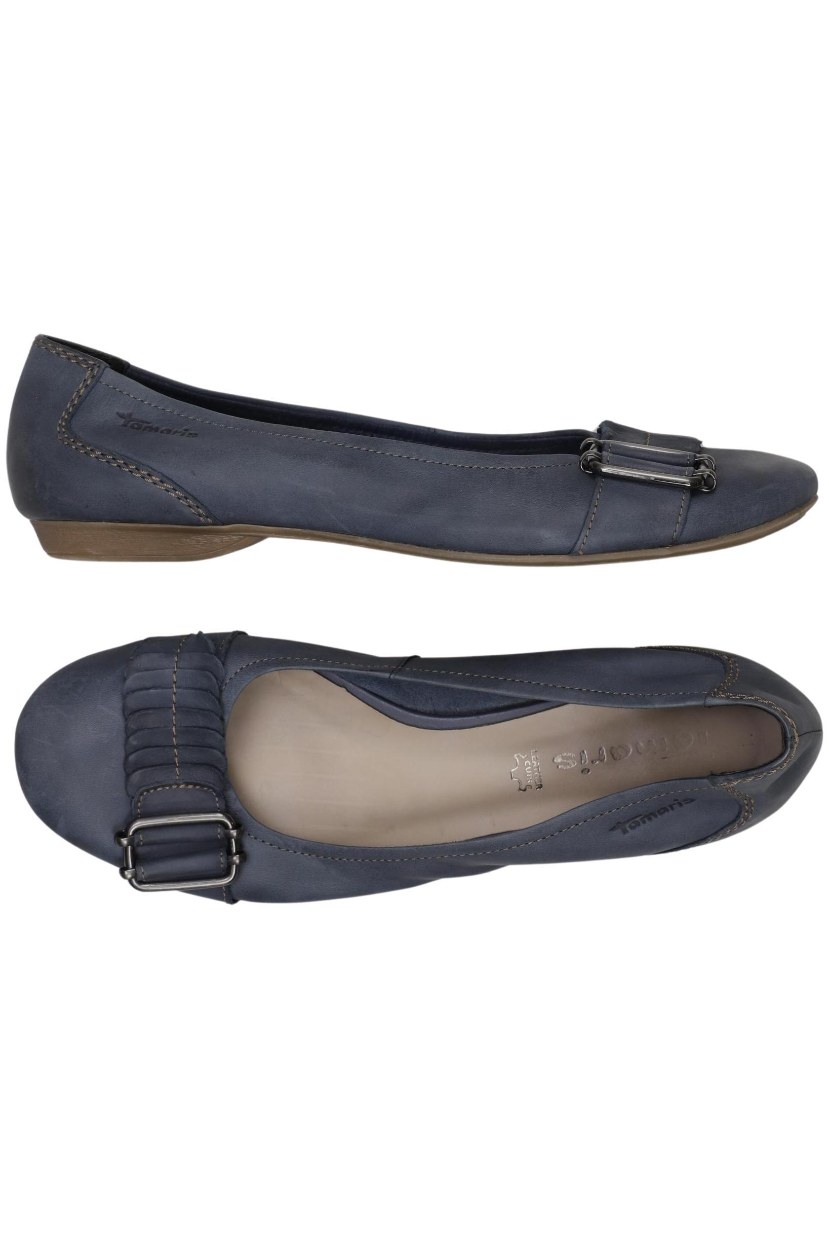 

Tamaris Damen Ballerinas, marineblau, Gr. 41