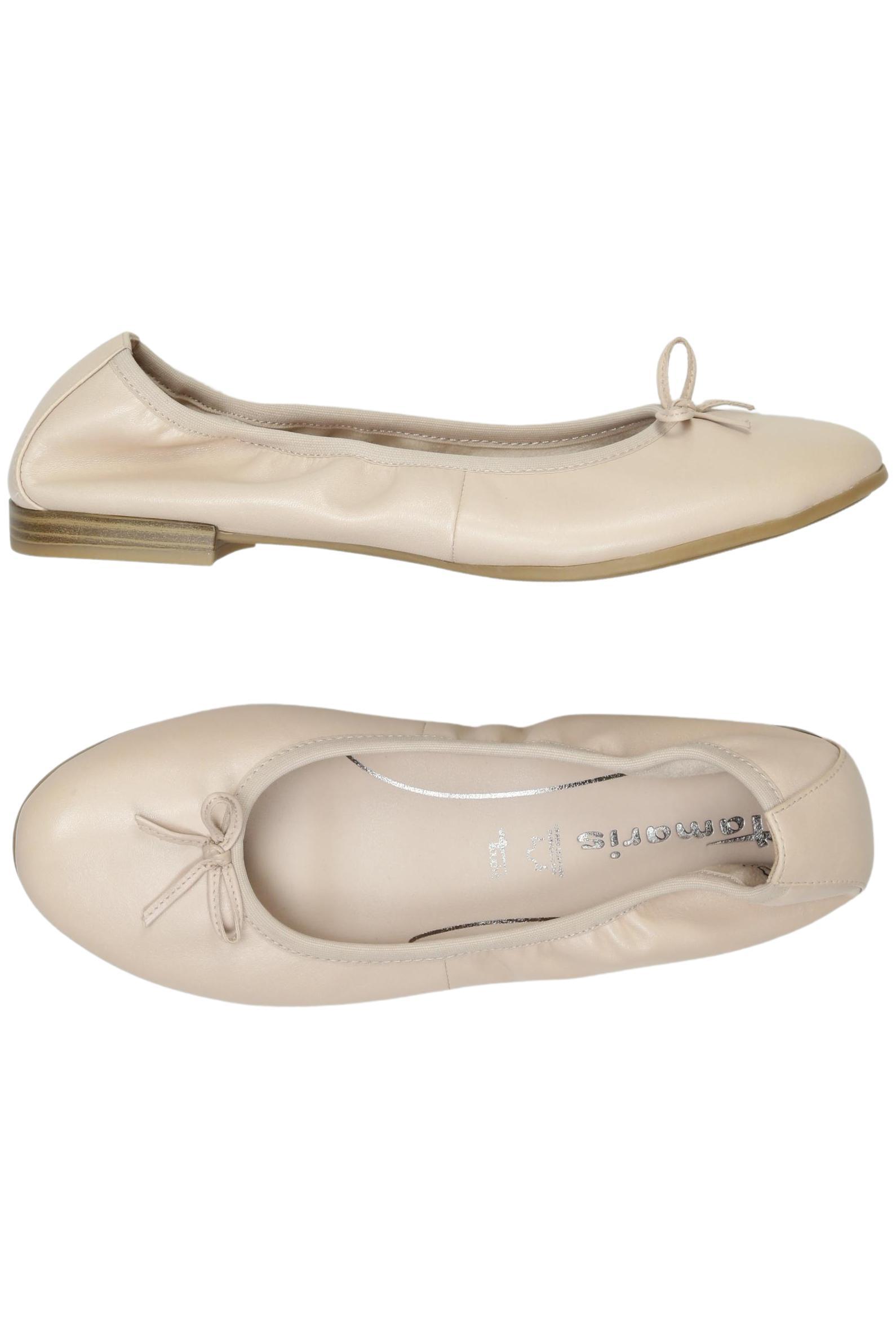 

Tamaris Damen Ballerinas, beige, Gr. 38