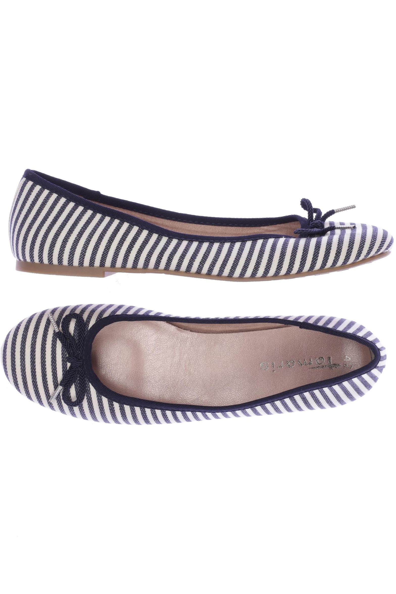 

Tamaris Damen Ballerinas, marineblau, Gr. 42